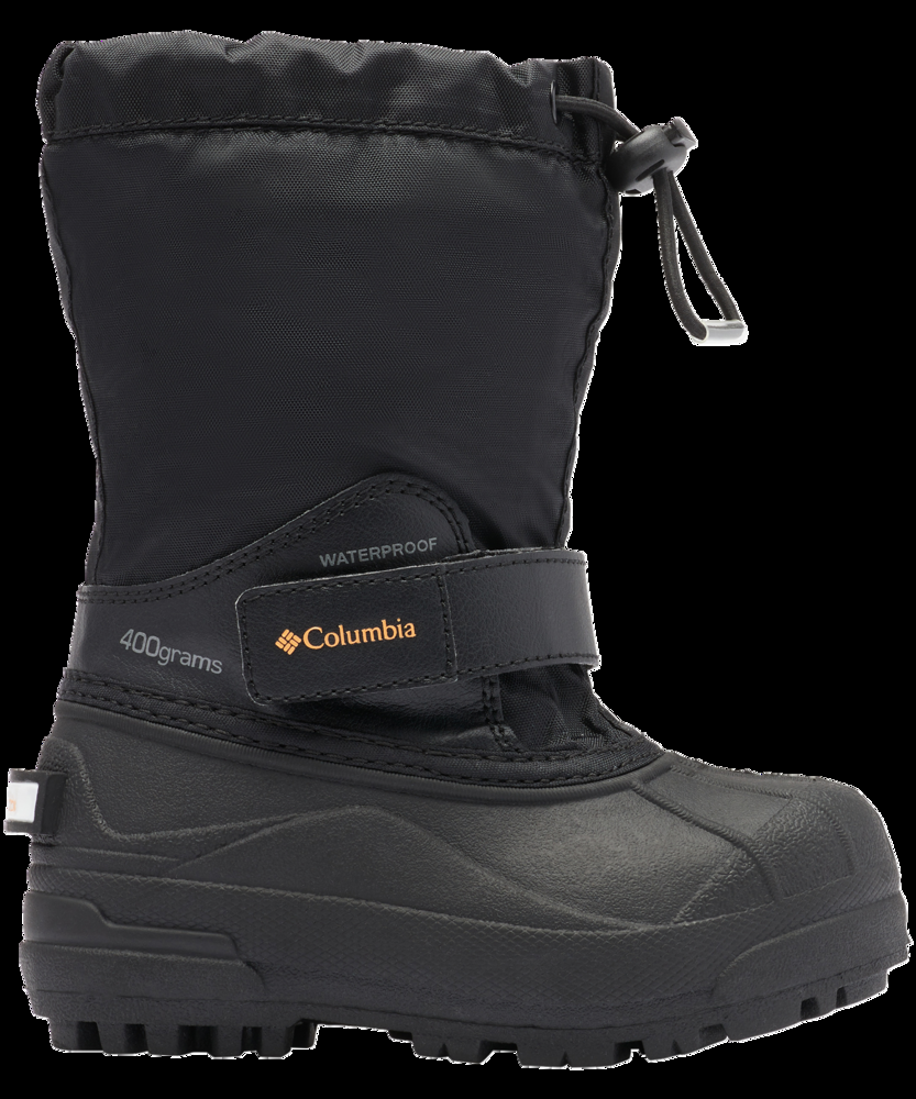 Columbia Boys' Powder Bug Forty Waterproof Boots - Black
