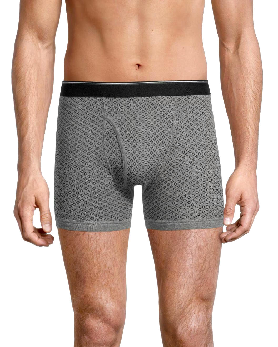 Denver Hayes Men's 2 Pack Yarn Dye Boxer Briefs