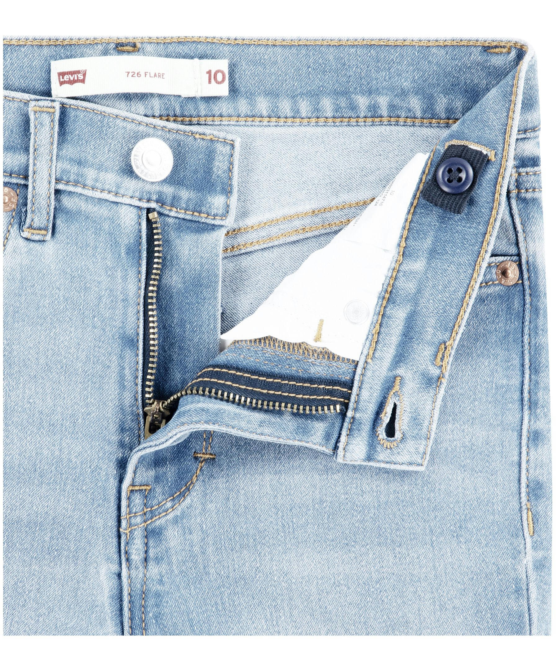 Levi's Youth Unisex 726 Stretch Denim Flare Leg Jeans