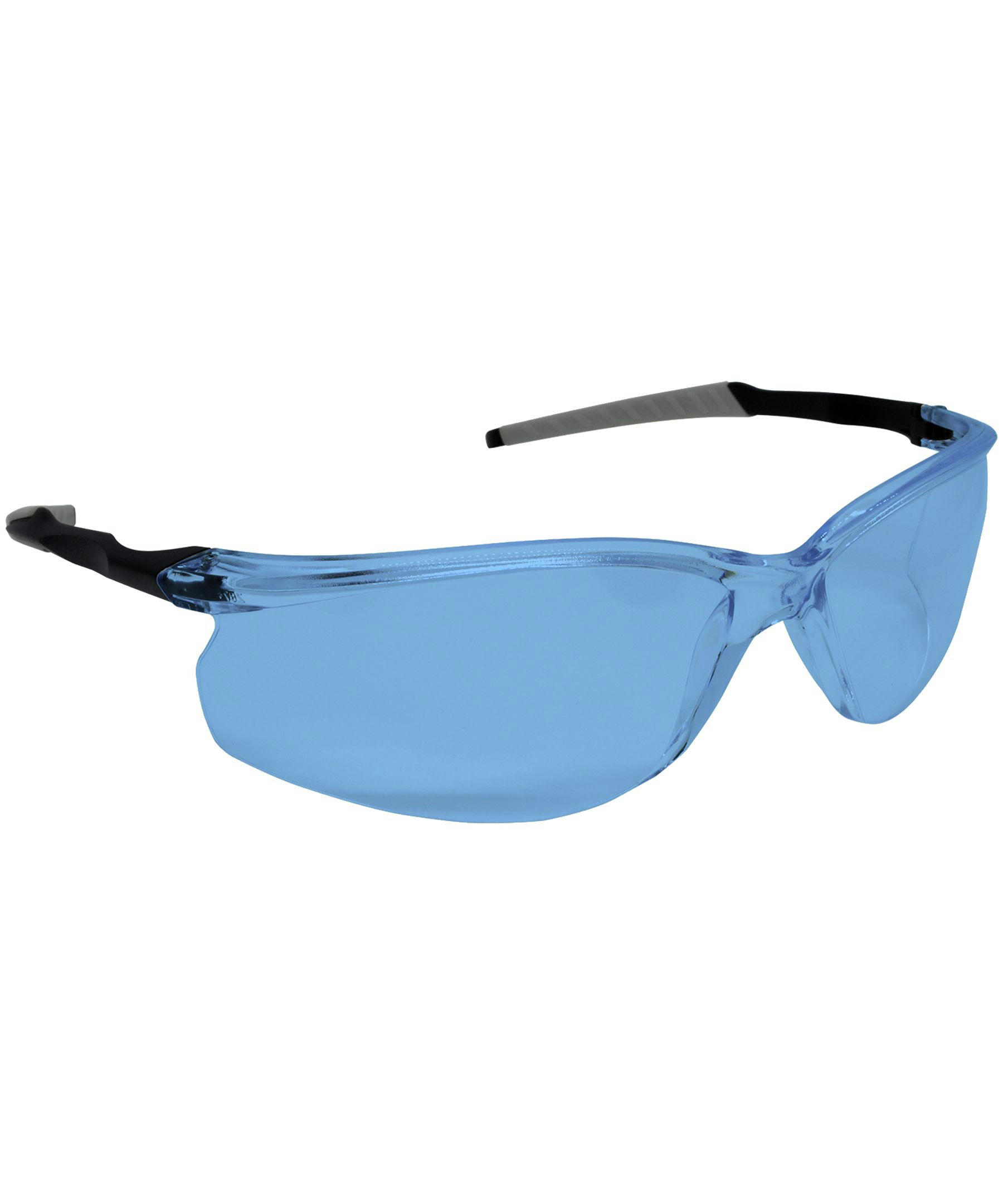Indoor/Outdoor Safety Glasses with Impact and UV Resistant Anti-Fog Lens