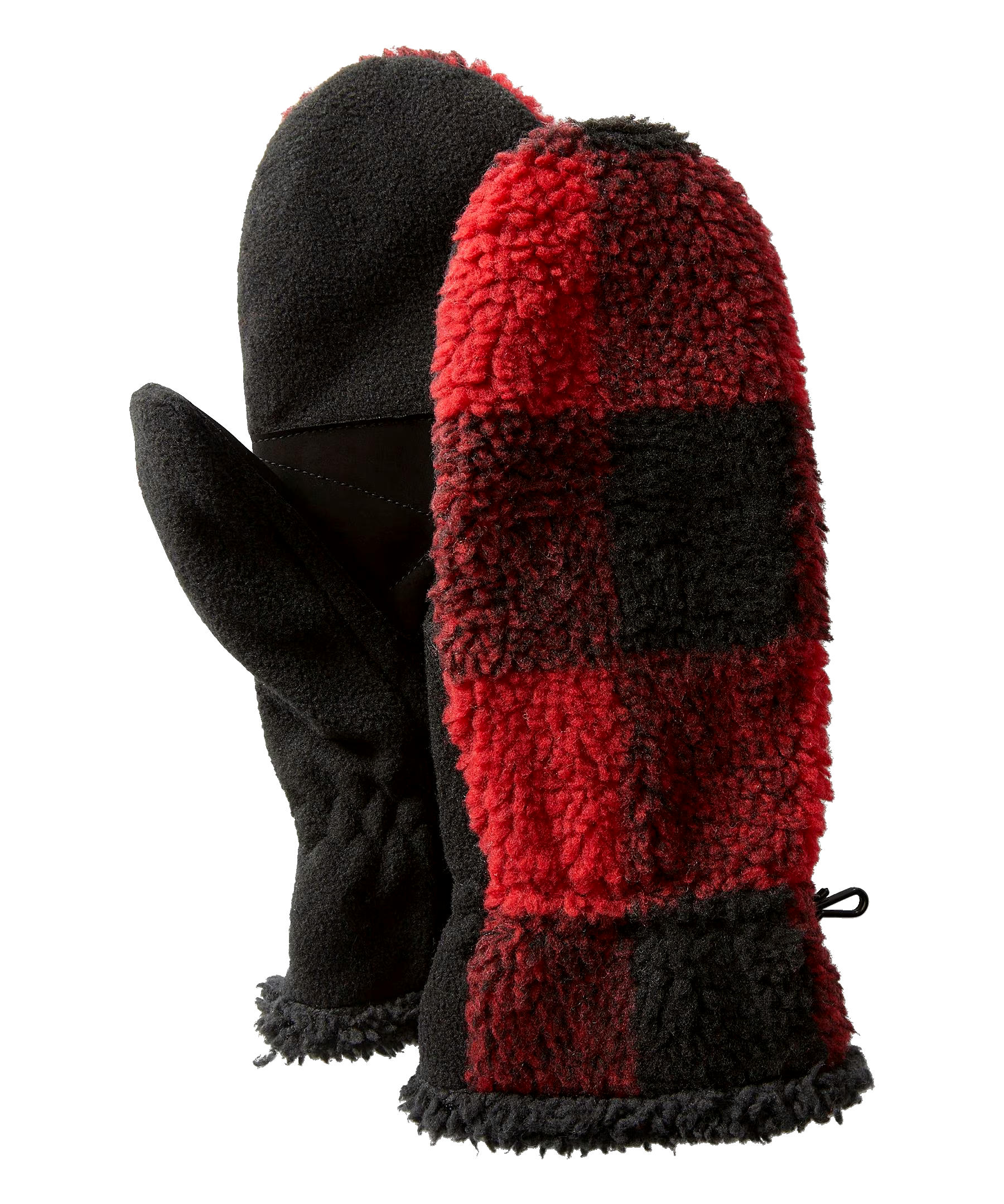 WindRiver Women's Heritage Buffalo Plaid Sherpa Mitts