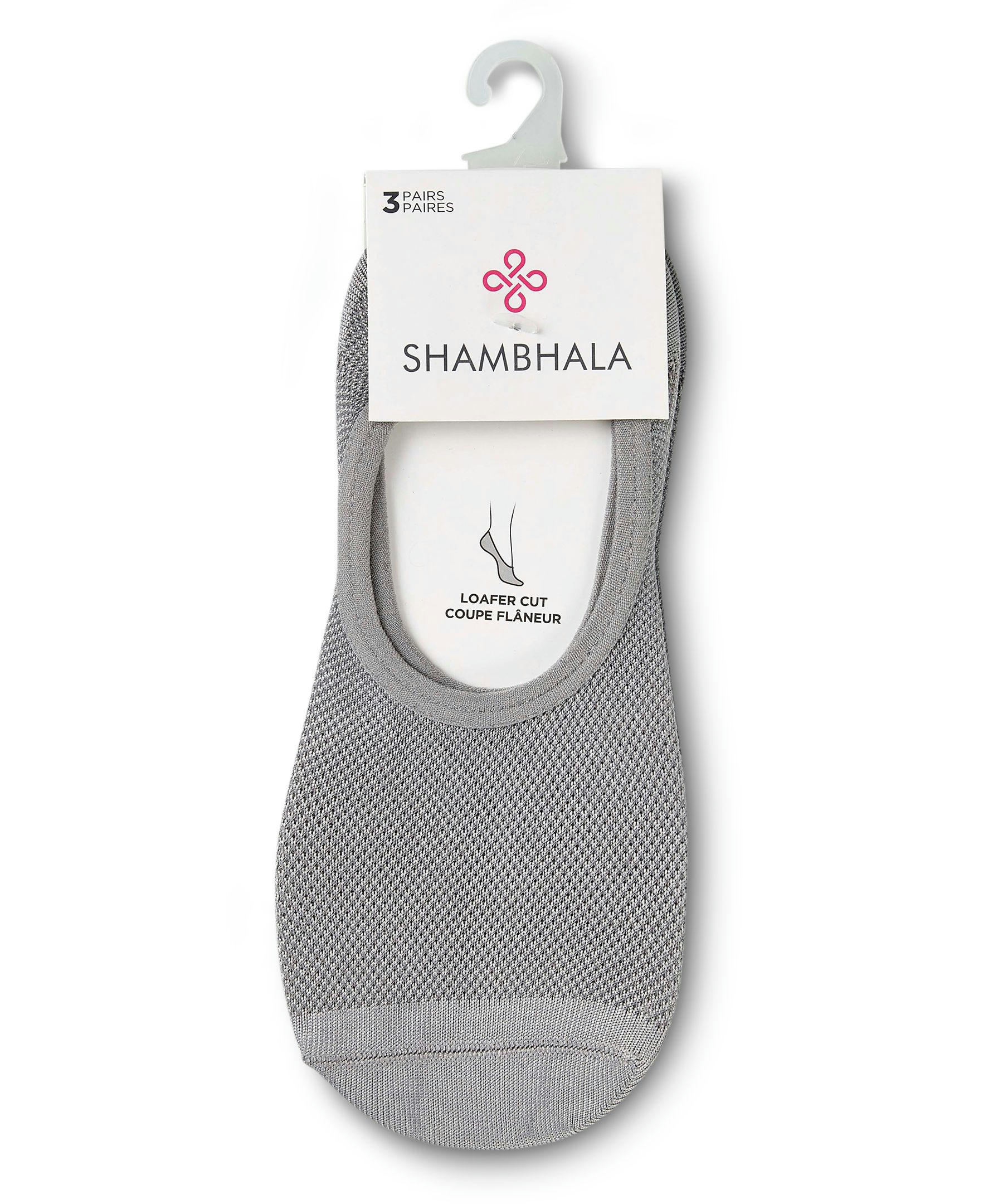 Shambhala Women's 3-Pack Sport Mesh Liner Socks