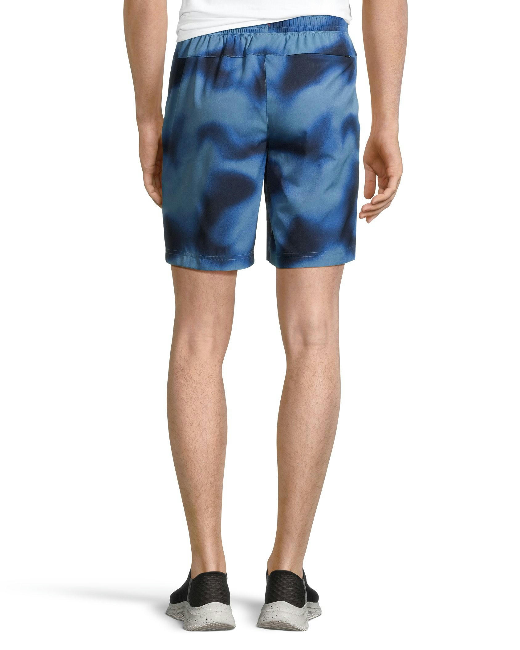 Matrix Men's Woven Shorts with Concealed Side Pocket Zippers