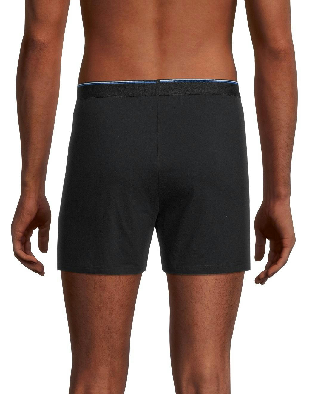 Denver Hayes Men's 2 Pack Yarn Dye Loose Fit Boxer Briefs