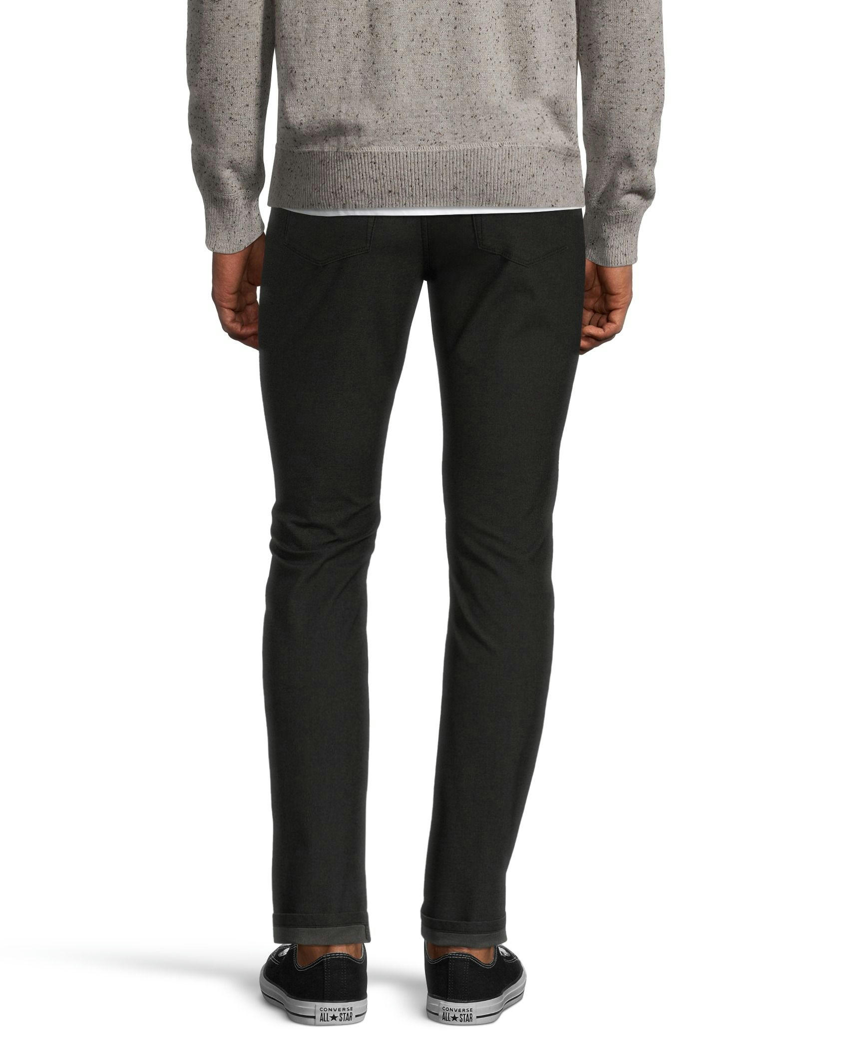 Denver Hayes Men's Stretch 5 Pocket Slim Chino Pants