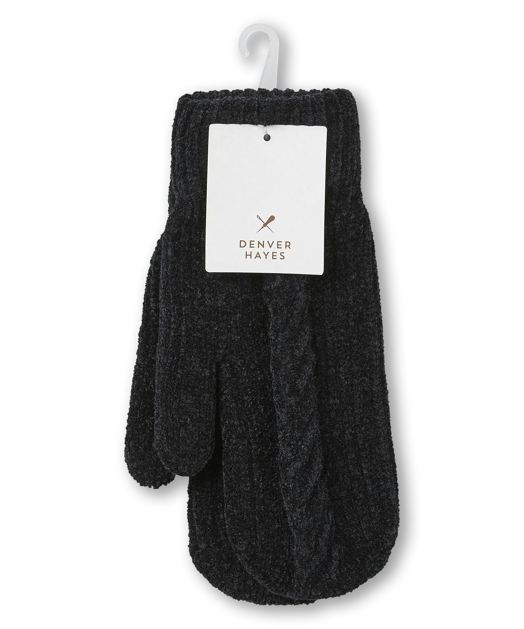 Denver Hayes Women's Chenille Cable Knit Mitt