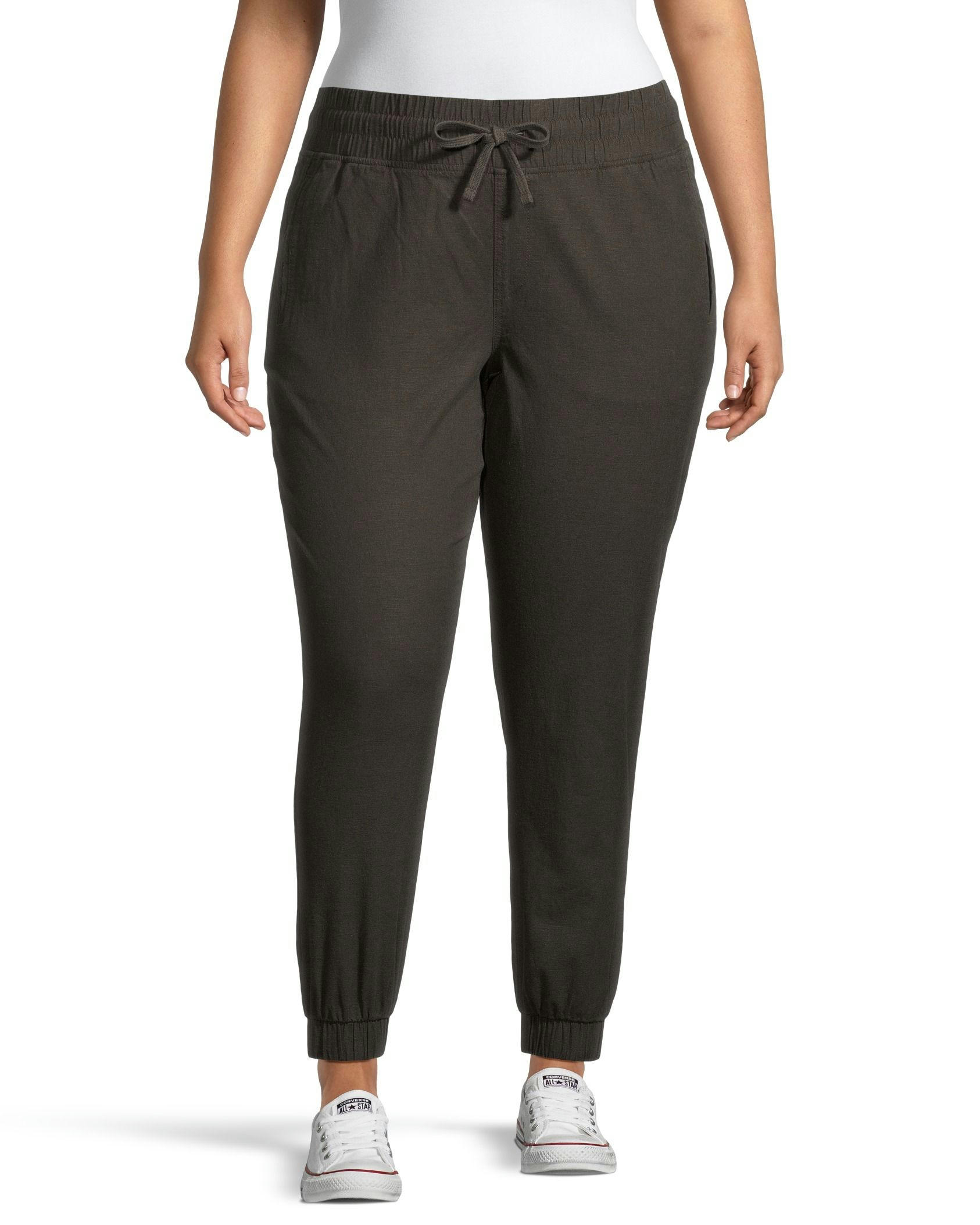 Denver Hayes Women's Pull On Linen Jogger