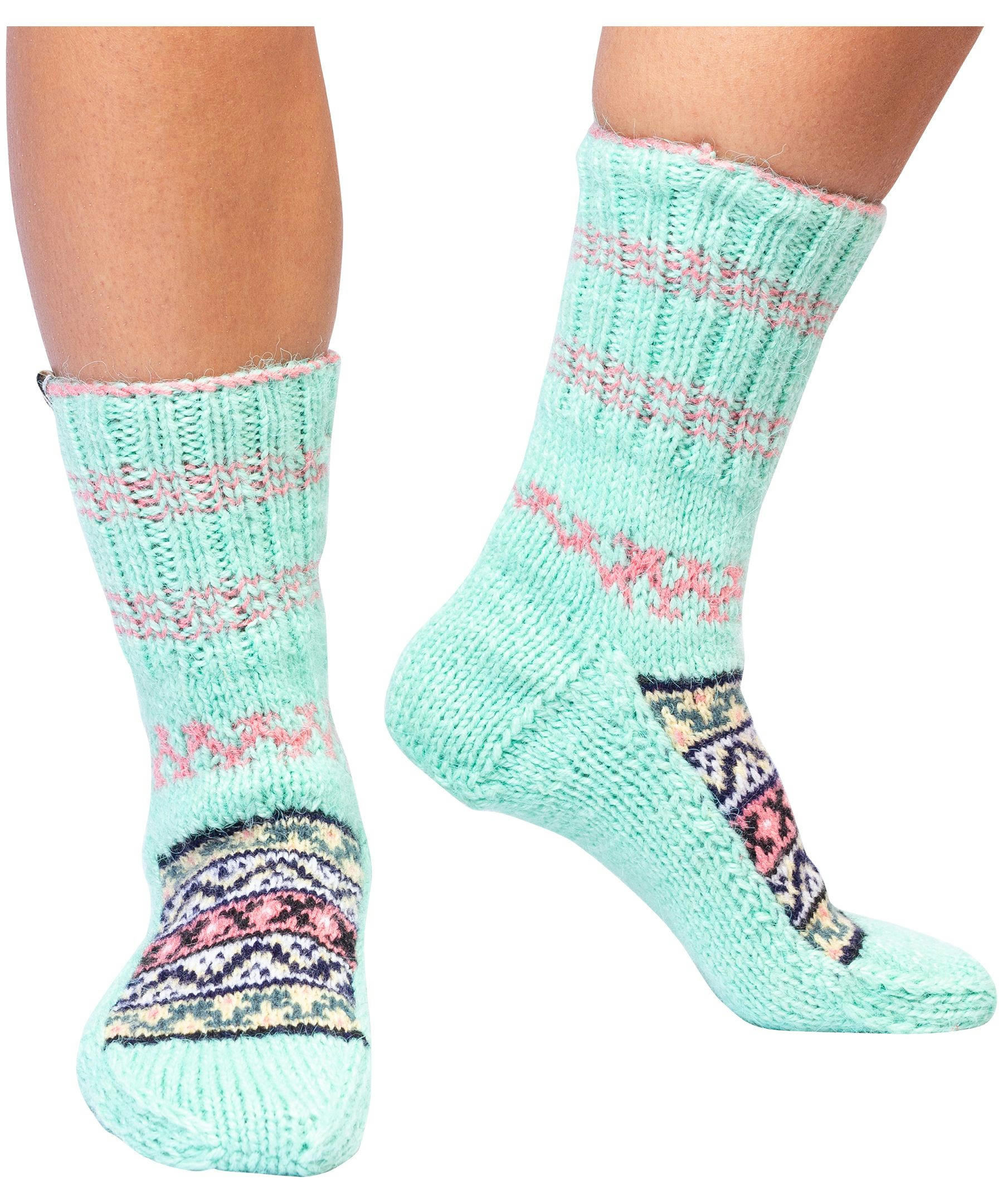 FAZL Women's Handmade Cozy Himalayan Socks