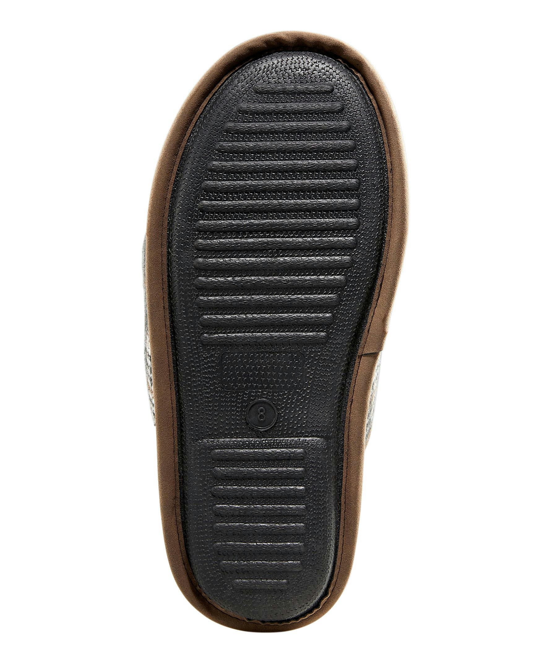 WindRiver Men's Plaid Scuff Slippers