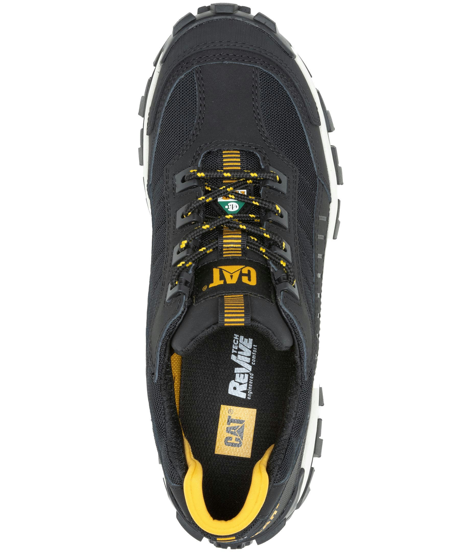 Caterpillar - CAT Men's Invader Steel Toe Steel Plate Slip Resistant Work Shoes