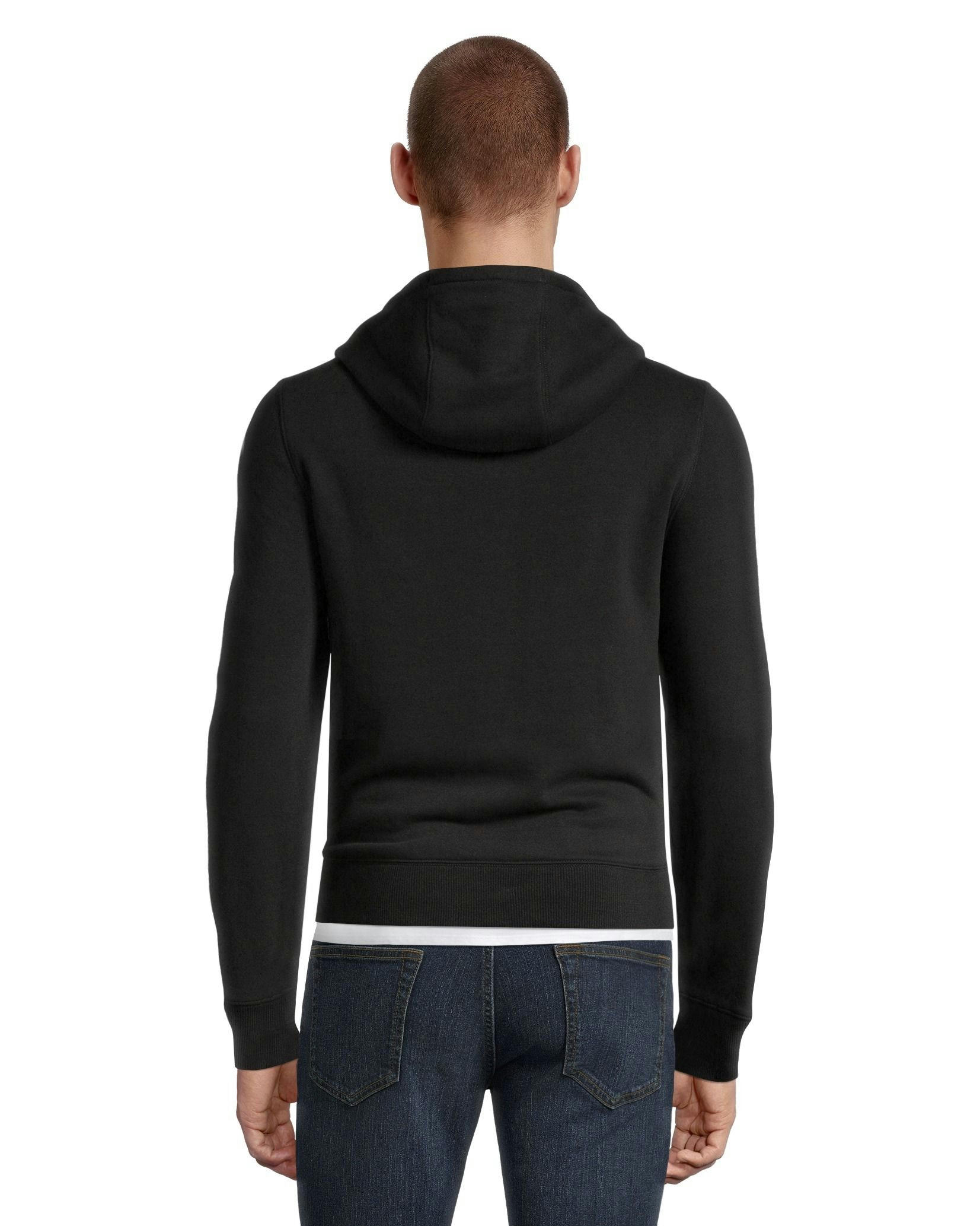 Denver Hayes Men's Fleece Long Sleeve Full Zip Kangaroo Pocket Hoodie