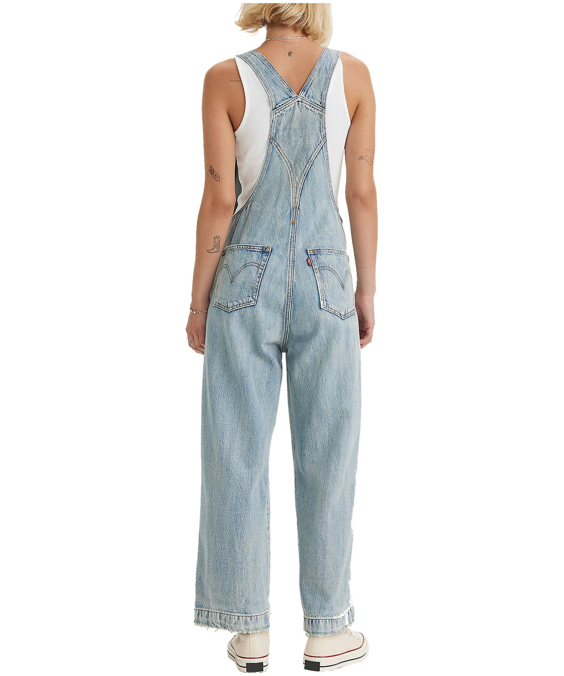 Levi's Women's Not In The Mood Straight Leg Overalls