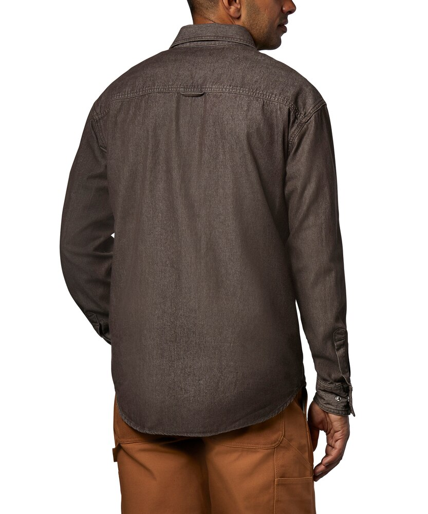 Dakota WorkPro Series Men's Snap Front Coloured Cotton Denim Shirt