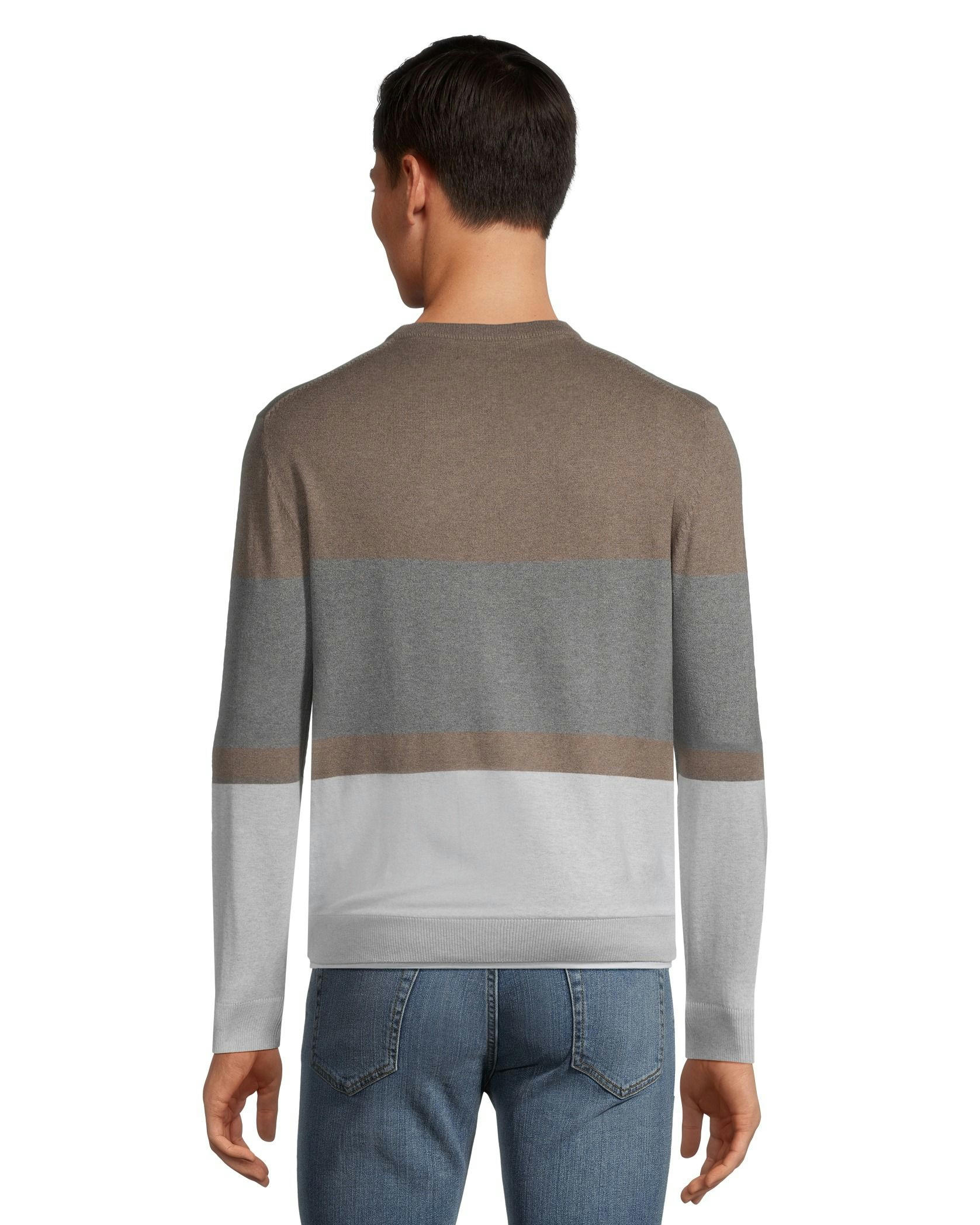 Denver Hayes Men's Soft Cotton Crewneck Sweater