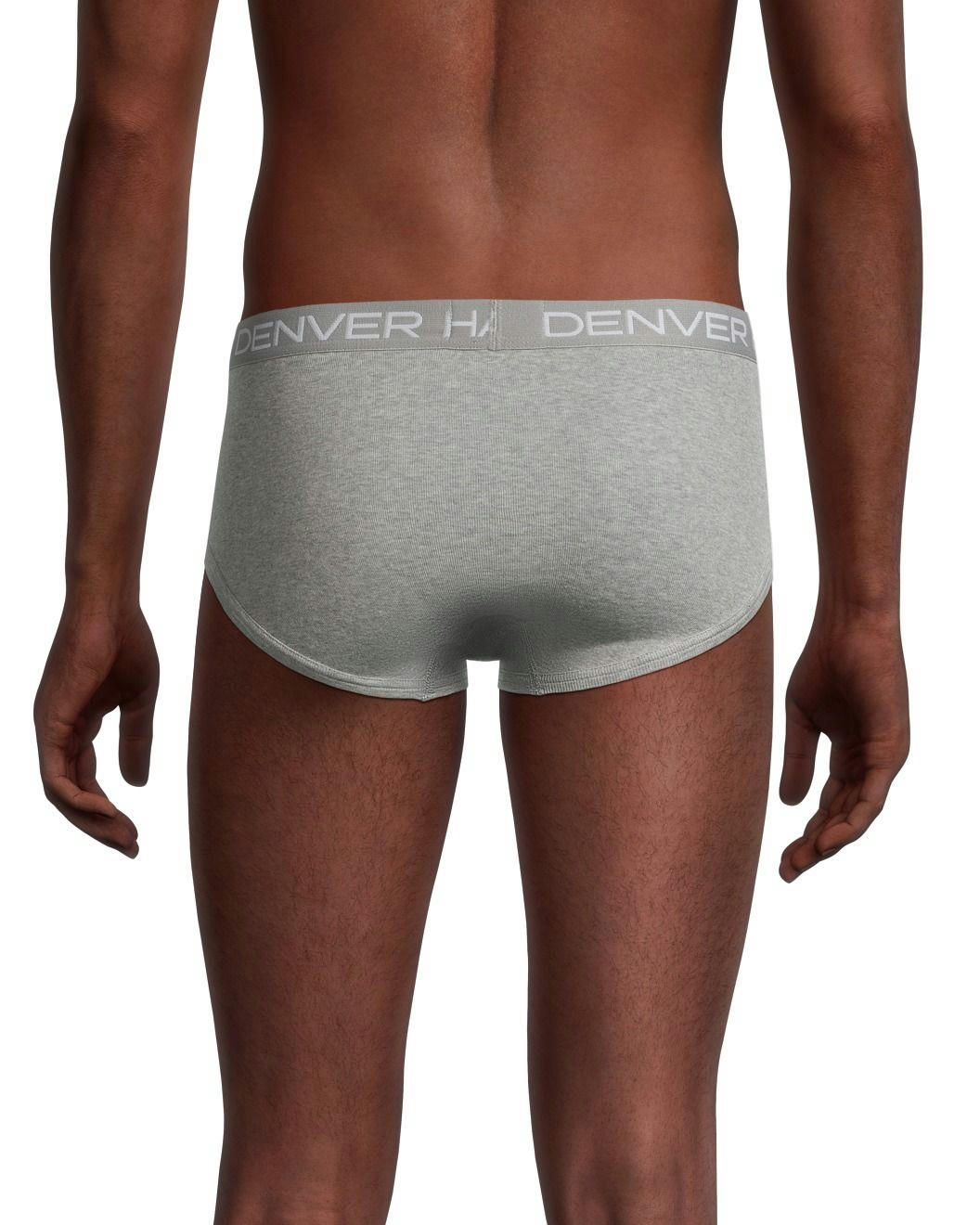 Denver Hayes Men's 3 Pack Solid Basic Briefs Underwear
