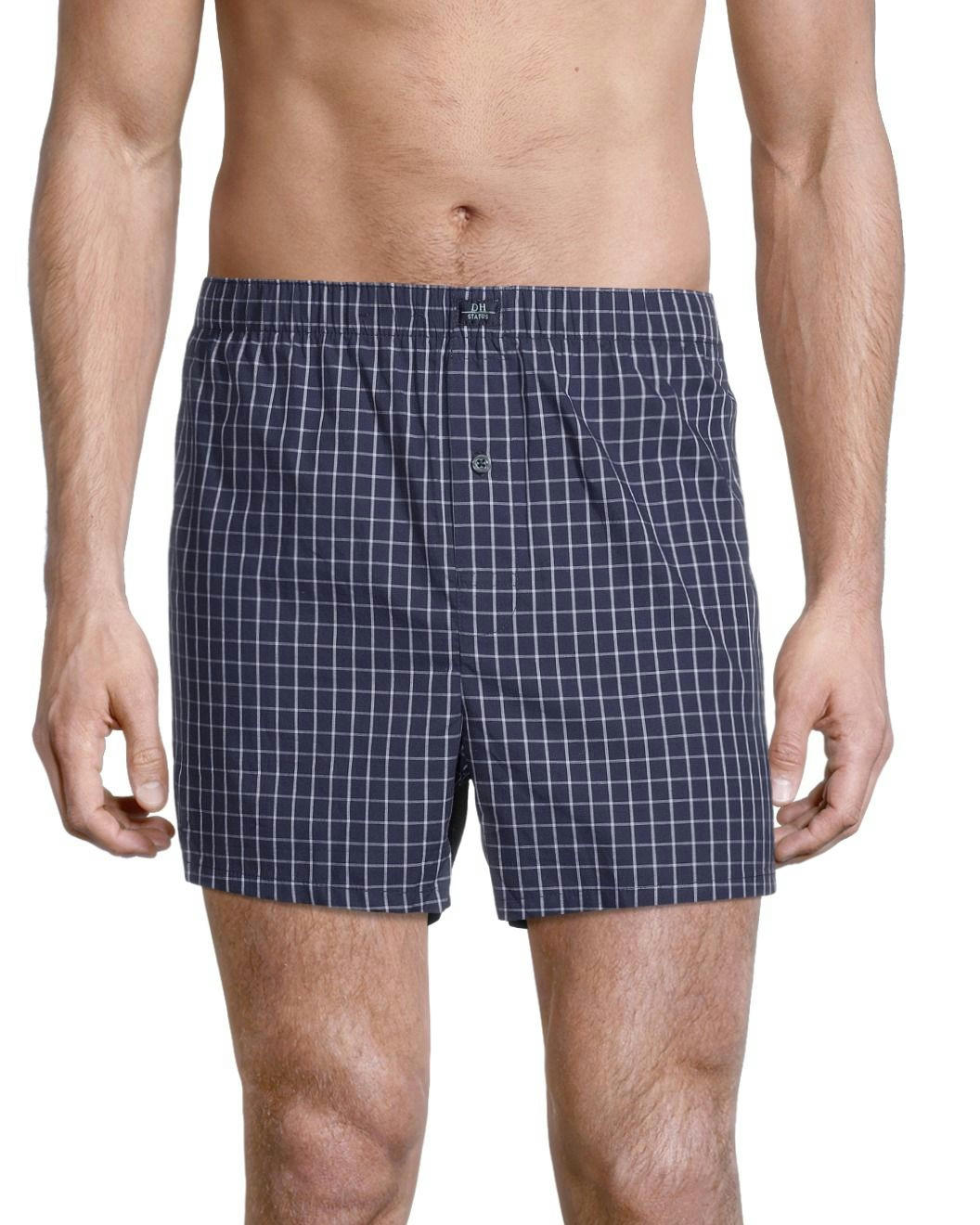 Denver Hayes Men's 2 Pack Woven Boxer