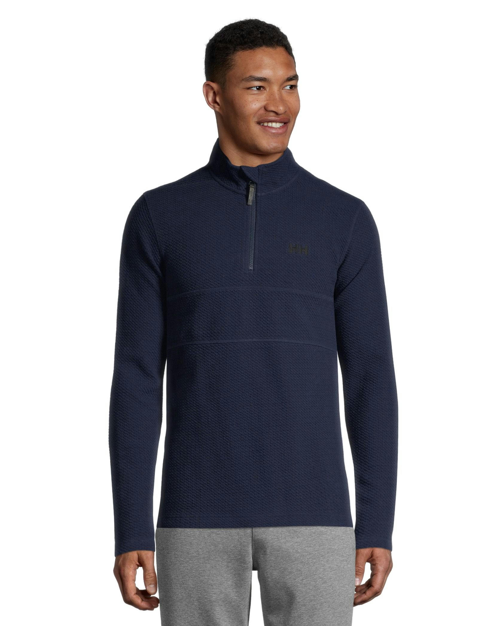 Helly Hansen Men's Rossland Mock Neck Half Zip Pullover Sweatshirt