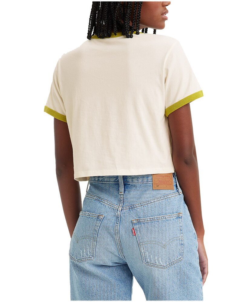 Levi's Women's Homeroom Graphic Cropped T Shirt