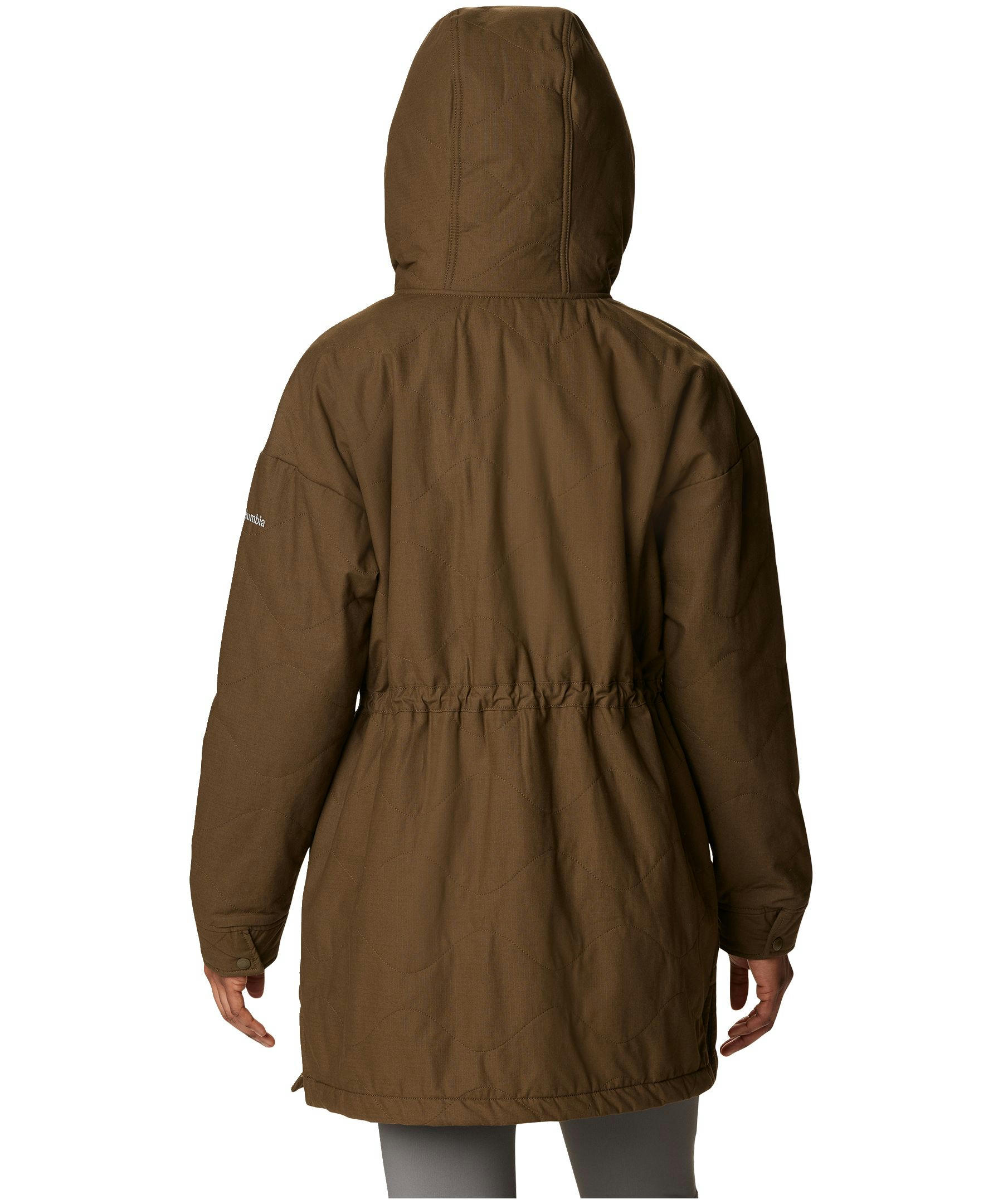 Columbia Women's Crystal Crest Quilted Sherpa-Lined Jacket