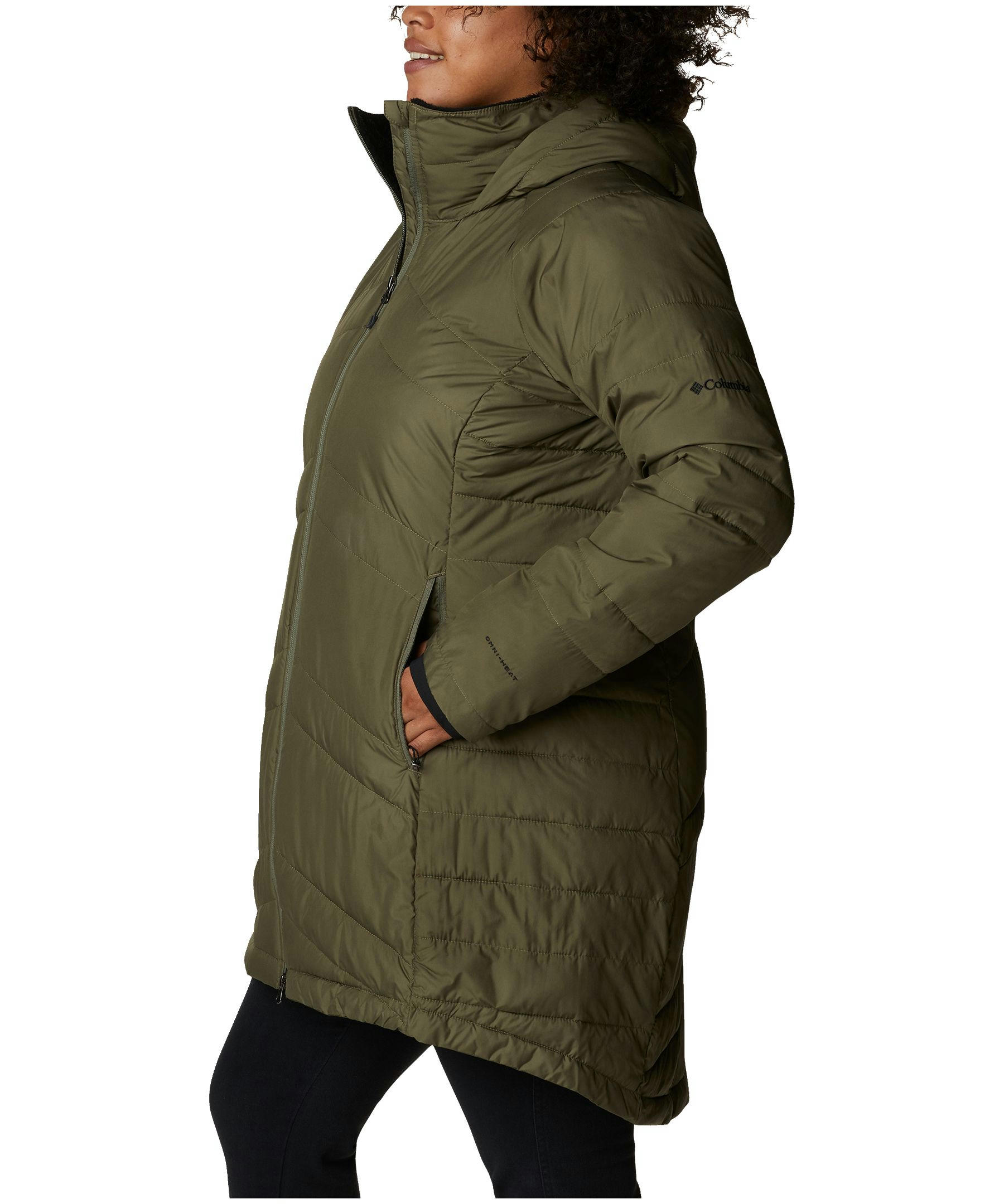 Columbia Women's Crown Point Omni-Heat Insulated Water Resistant Hooded Jacket