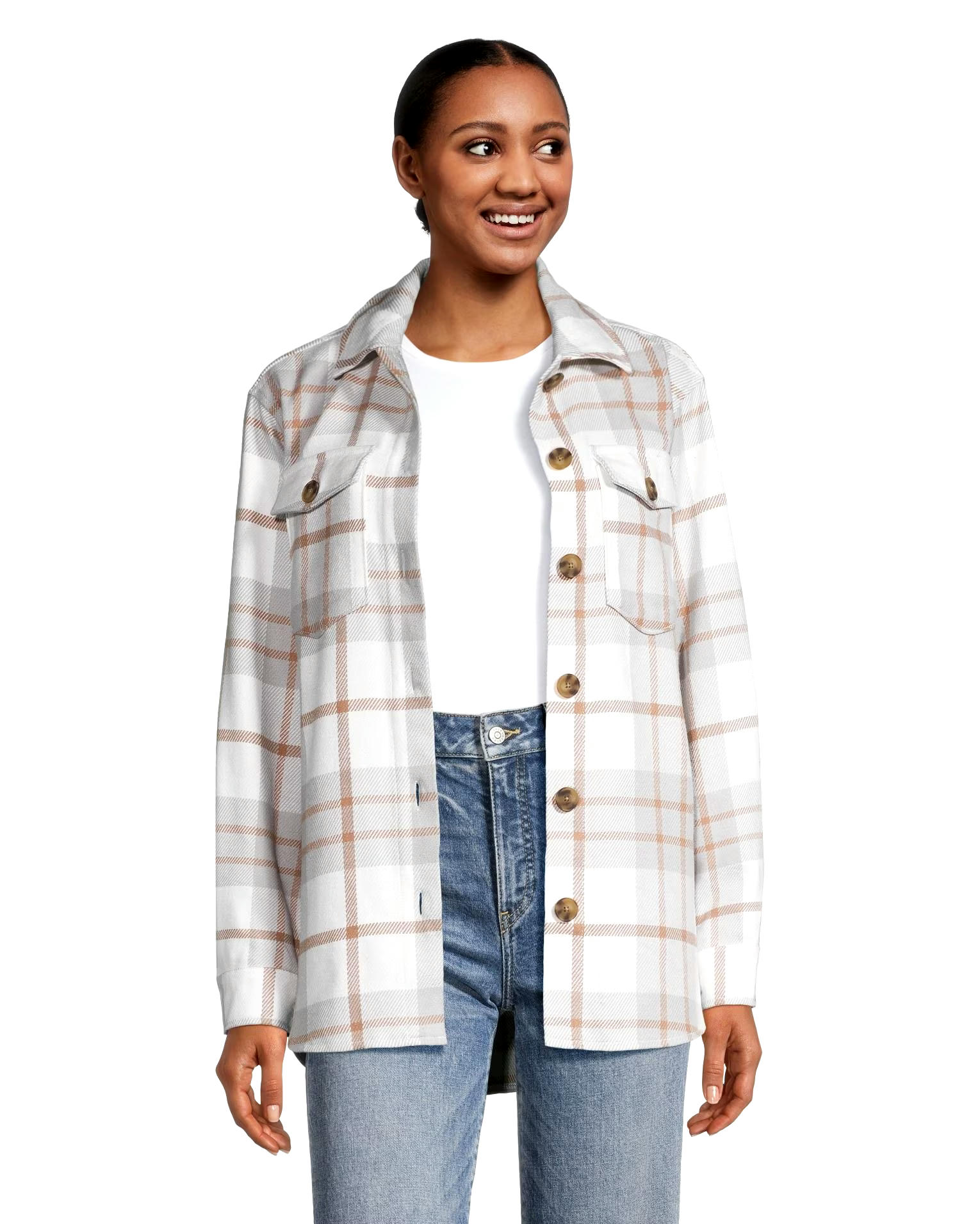 Denver Hayes Women's Knit Spring Shacket