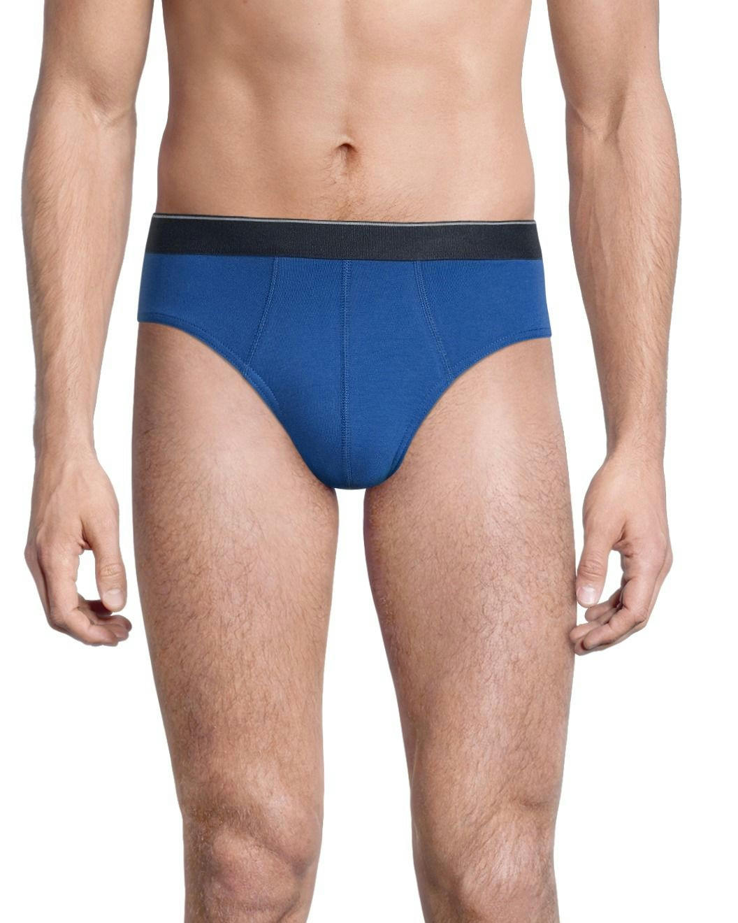 Denver Hayes Men's 4 Pack Yarn Dye Sport Briefs