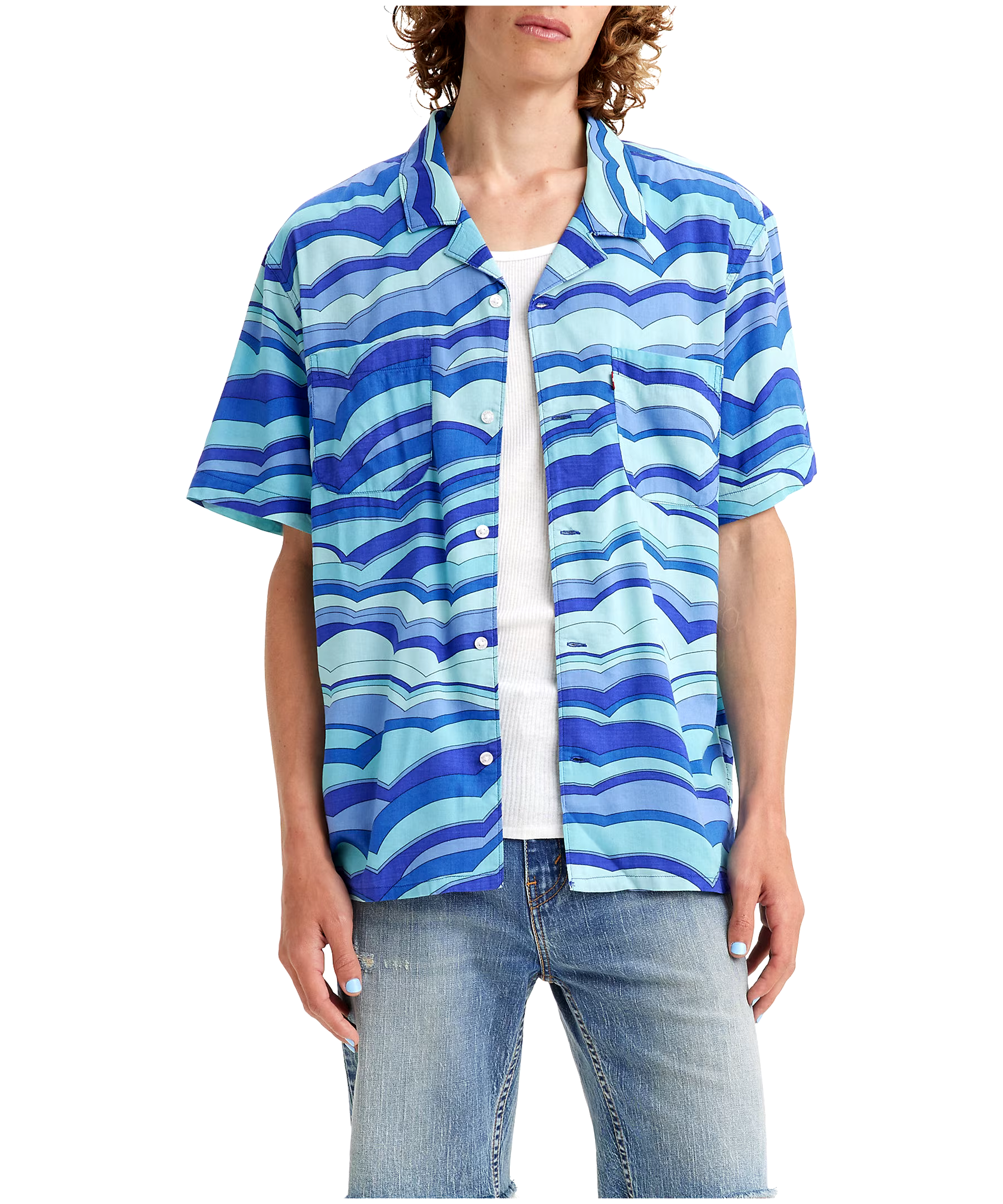 Levi's Men's Americana Classic Short Sleeve Camper Shirt