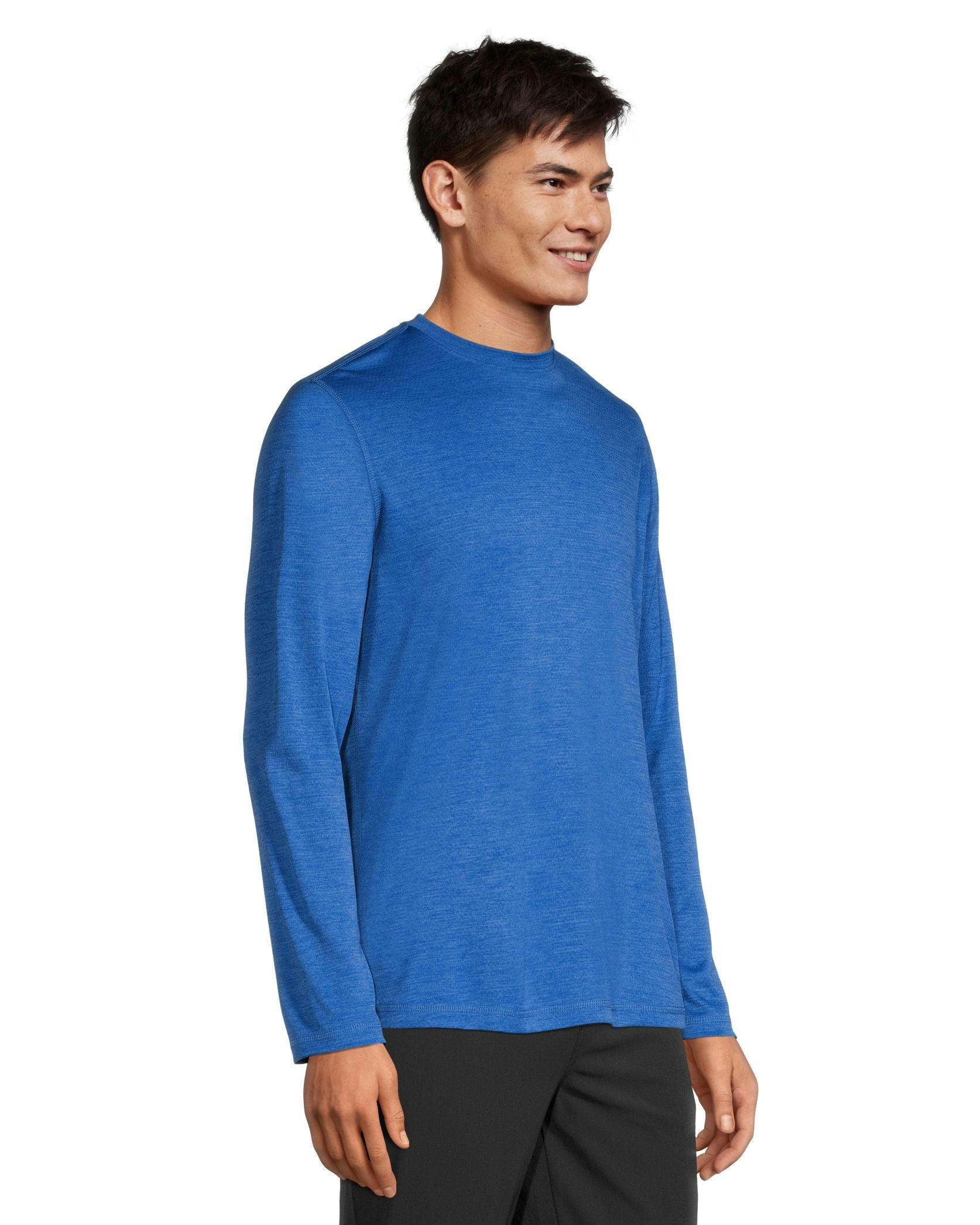 Matrix Men's Core Long Sleeve driWear FreshTech Crewneck T Shirt