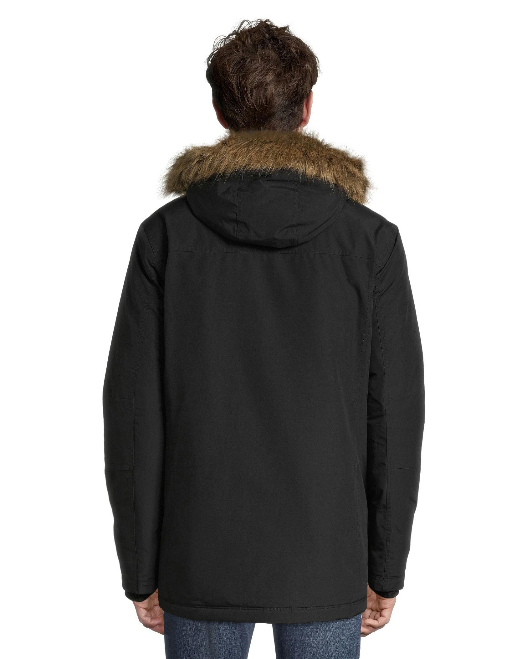 Denver Hayes Men's Water Resistant Hyper Dri 2 Insulated City Parka Jacket