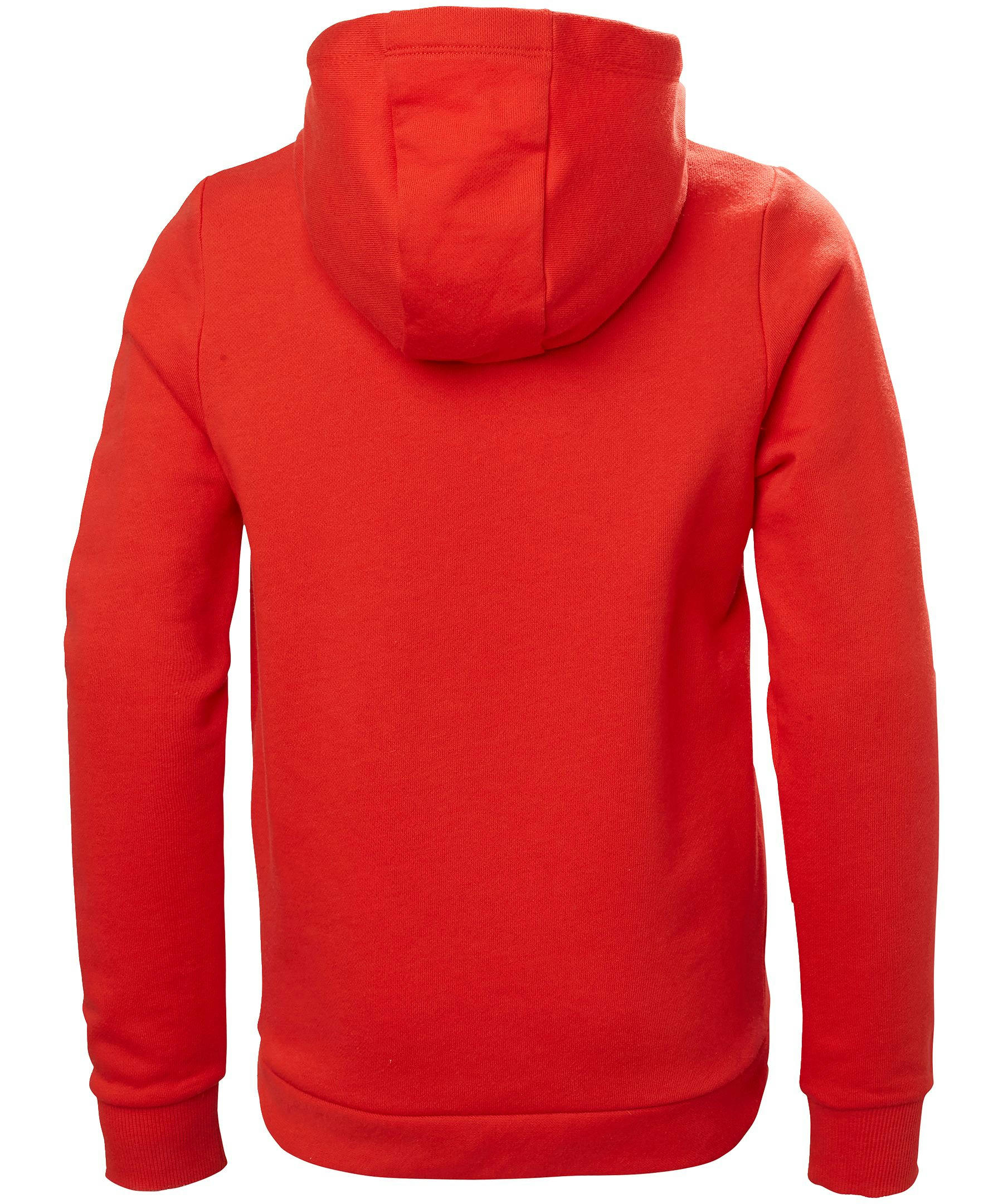 Helly Hansen Kids' Unisex 8-16 Years Classic Logo Crossover Neck Hoodie Sweatshirt with Kangaroo Pocket