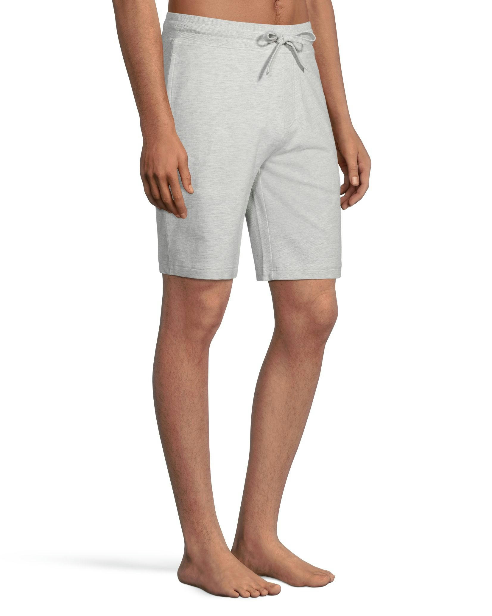 Denver Hayes Men's French Terry Elastic Drawstring Lounge Shorts