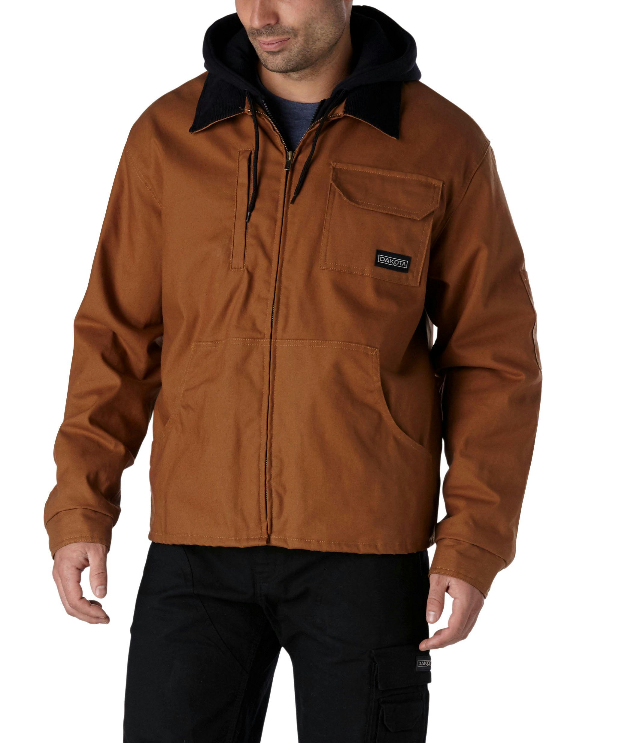 Dakota Men's Stretch Duck T-Max Lined Bomber Jacket