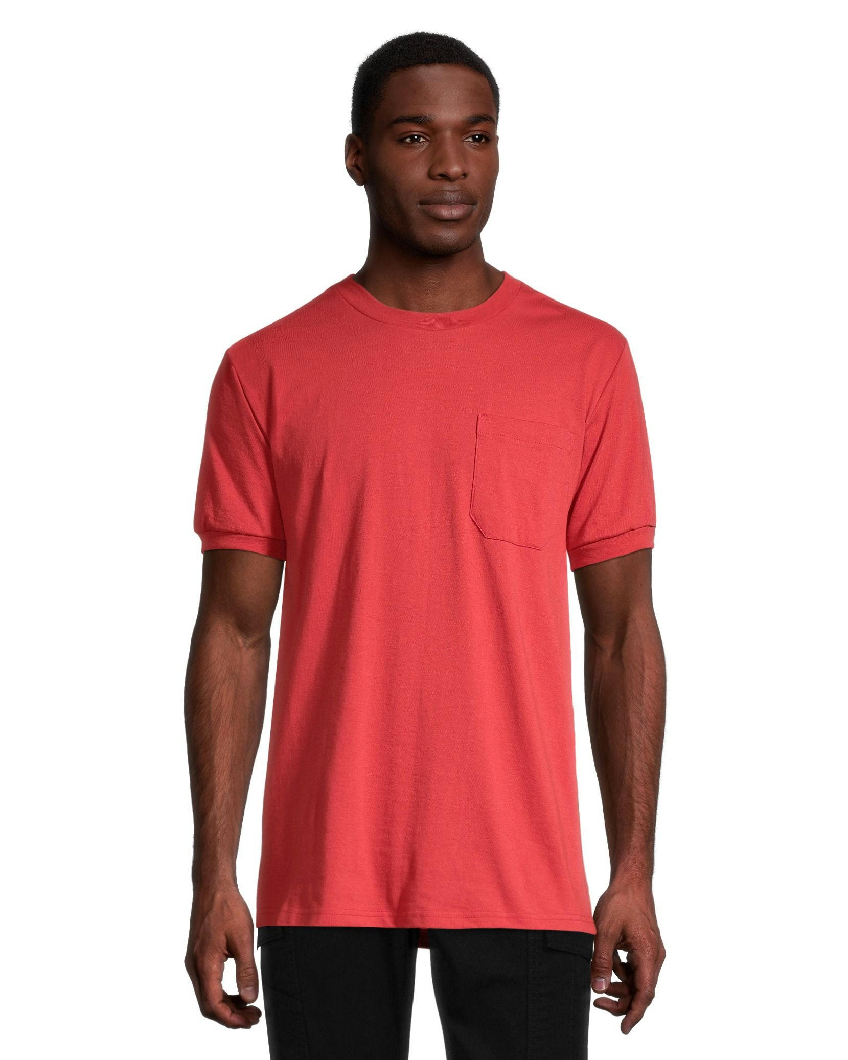 Aggressor Men's Crewneck Short Sleeve Solid Work T-Shirt With FRESHTECH