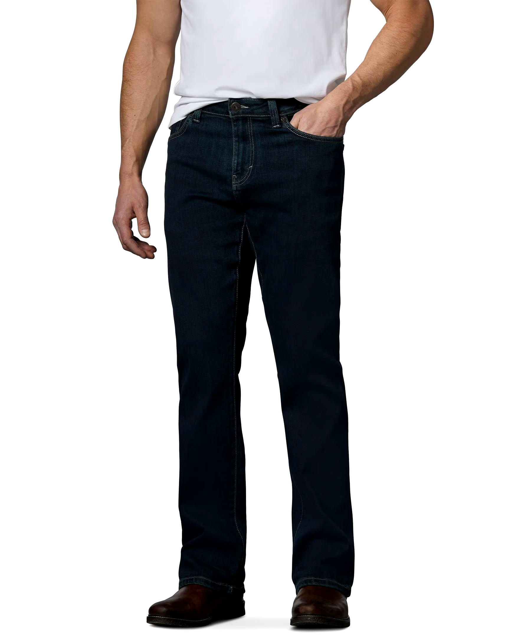 Denver Hayes Men's FLEXTECH Bootcut Stretch Jeans