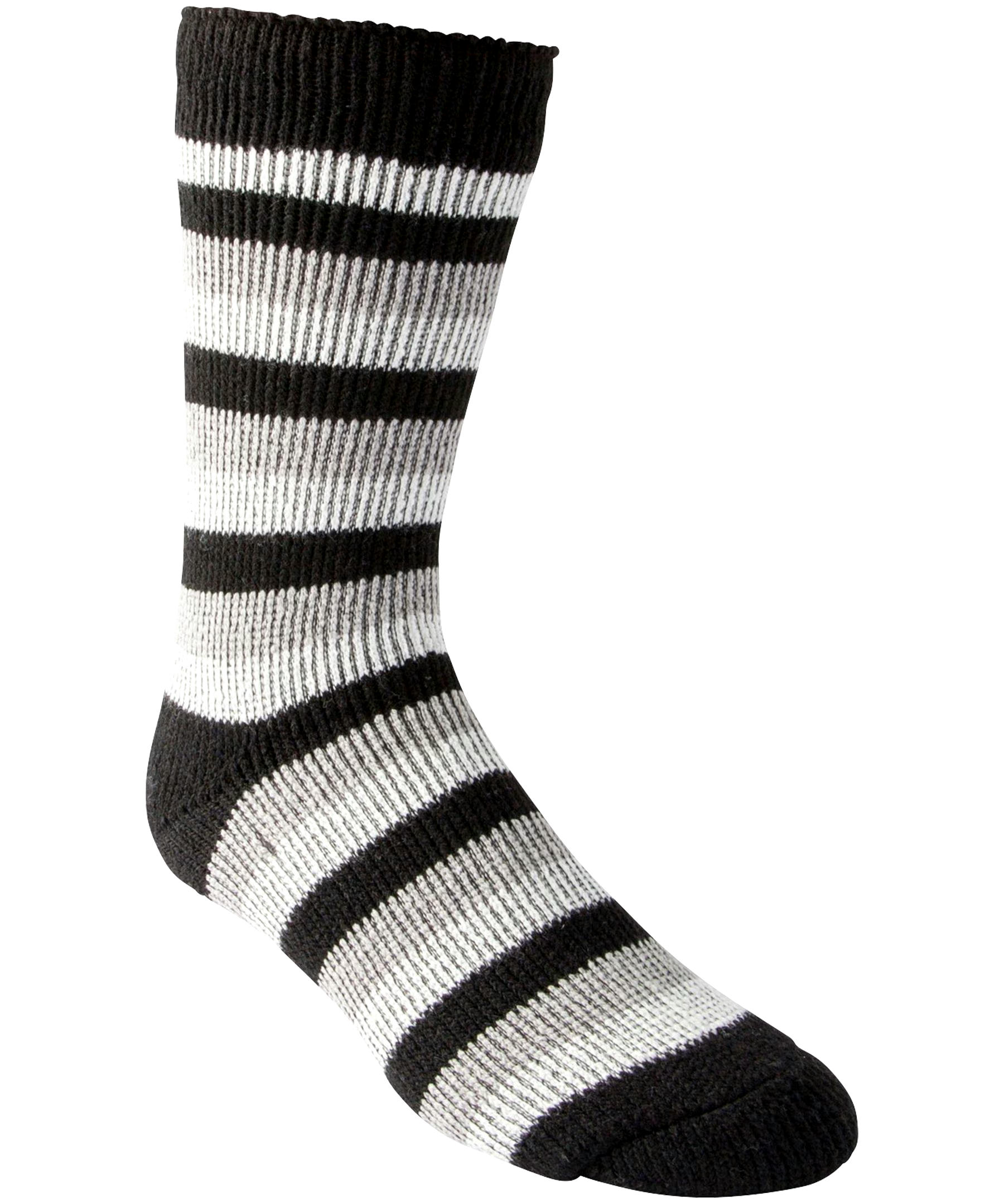 WindRiver Men's T-Max Heat Striped Thermal Boot Socks