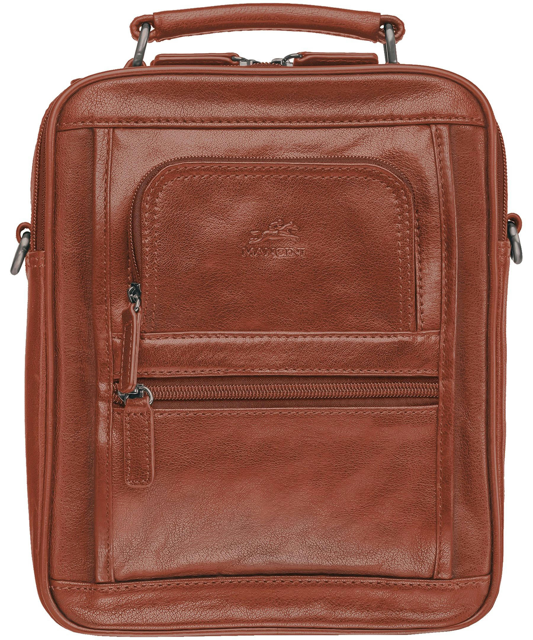 Mancini Arizona Double Top Zipper Bag