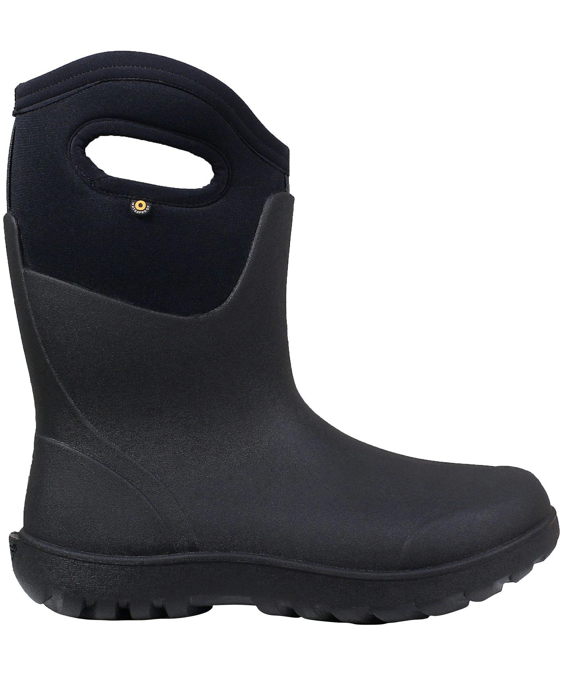 Bogs Women's Neo-Classic Mid Waterproof Insulated Winter Boots - Black -