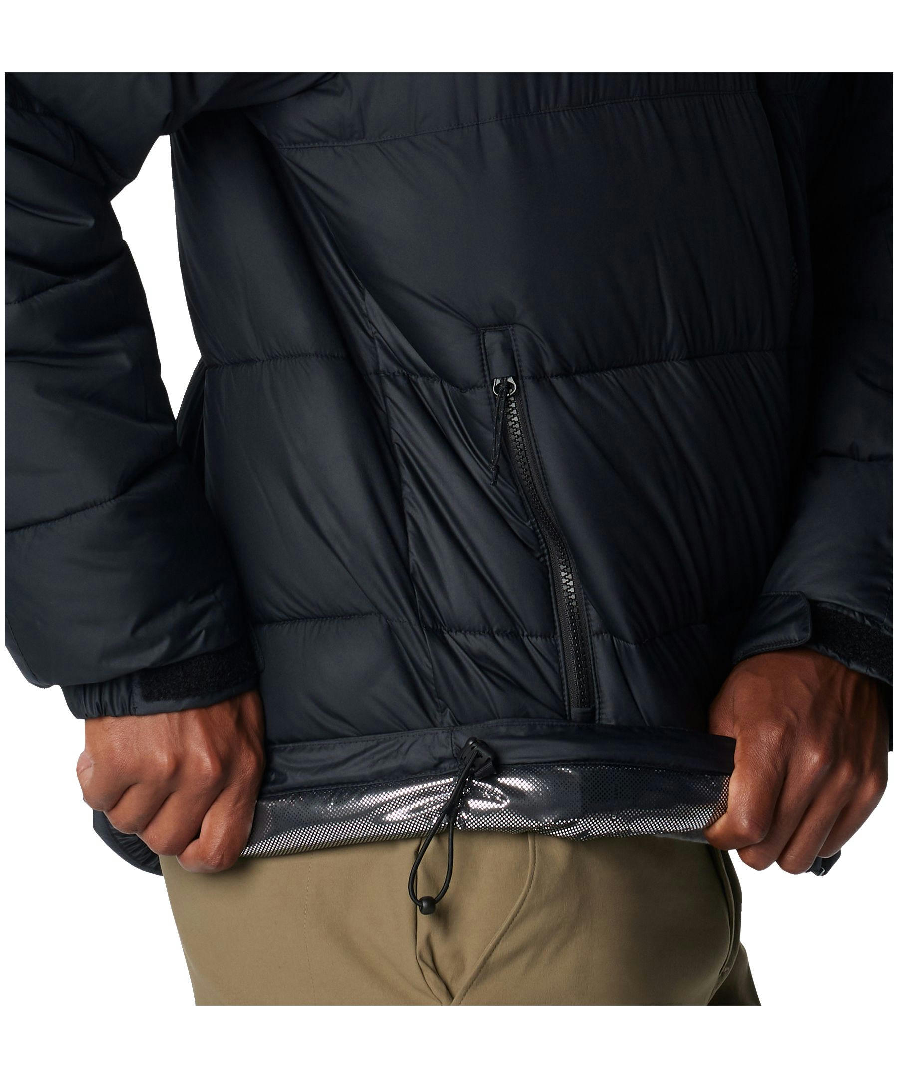 Columbia Men's Pike Lake II Omni-Heat Water Repellent Insulated Hooded Puffer Jacket