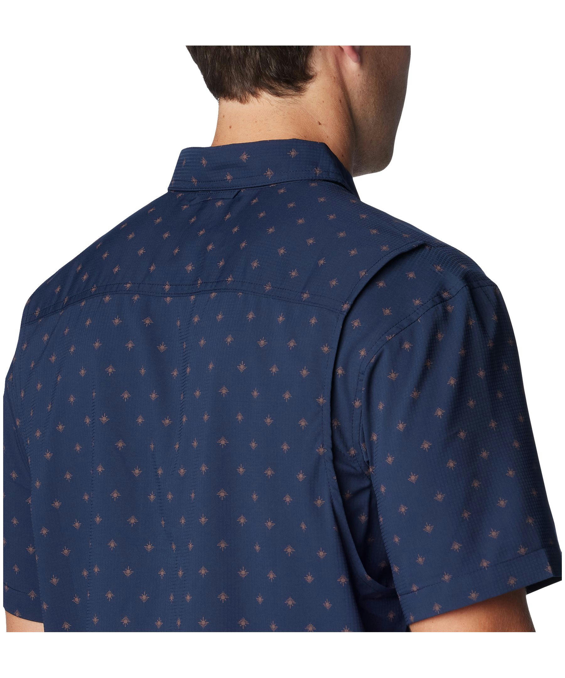 Columbia Men's Omni-Shade™ Printed Short Sleeve Utilizer Shirt