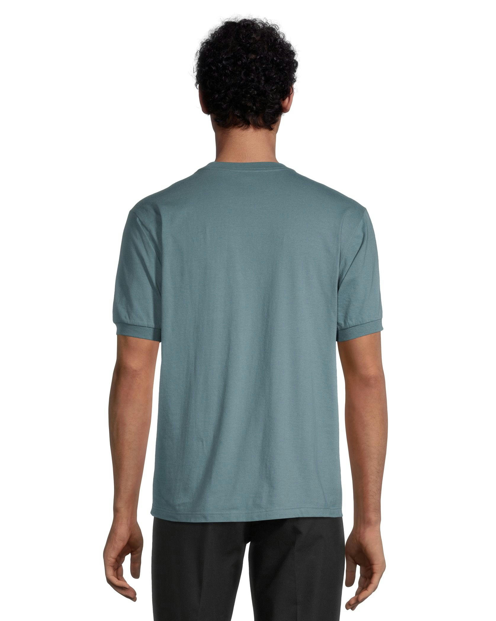 Aggressor Men's Crewneck Short Sleeve Solid Work T-Shirt With FRESHTECH