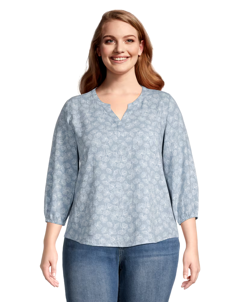 Women's Three Quarter Sleeve Blouse
