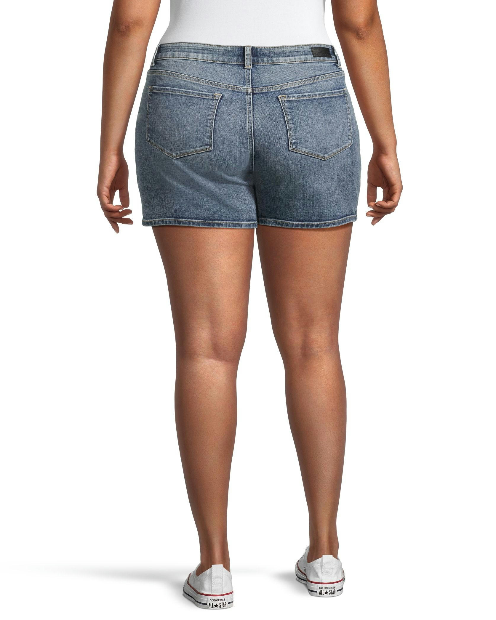Denver Hayes Women's Curvy Fit Jean Shorts