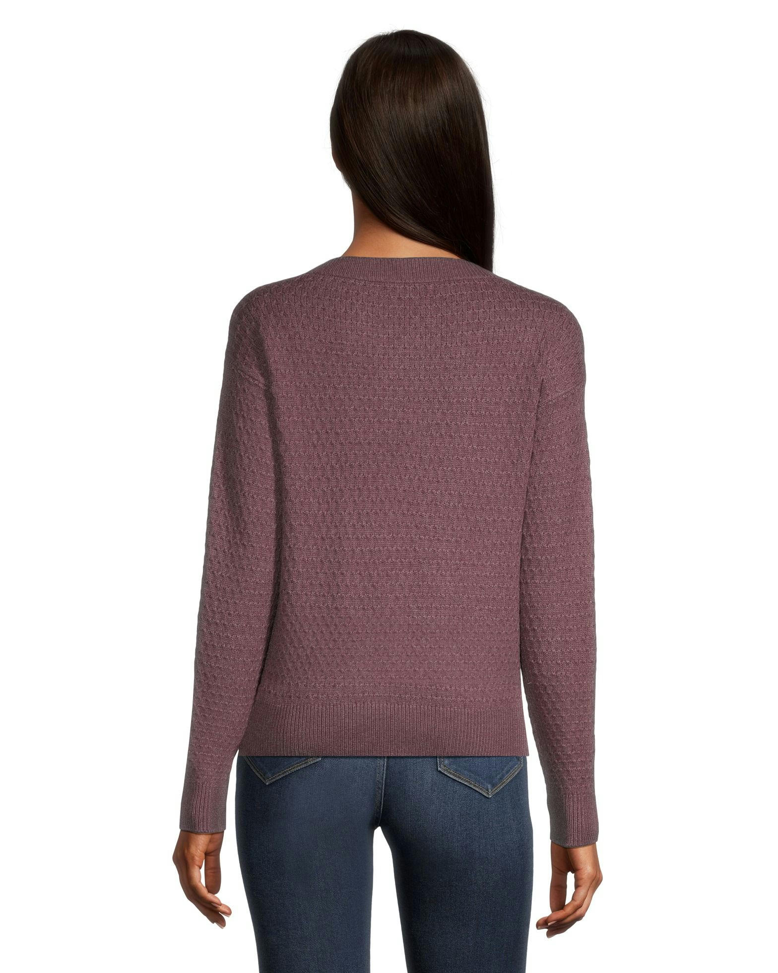 Denver Hayes Women's Cozy Semi-Fitted Boatneck Knit Pullover Sweater