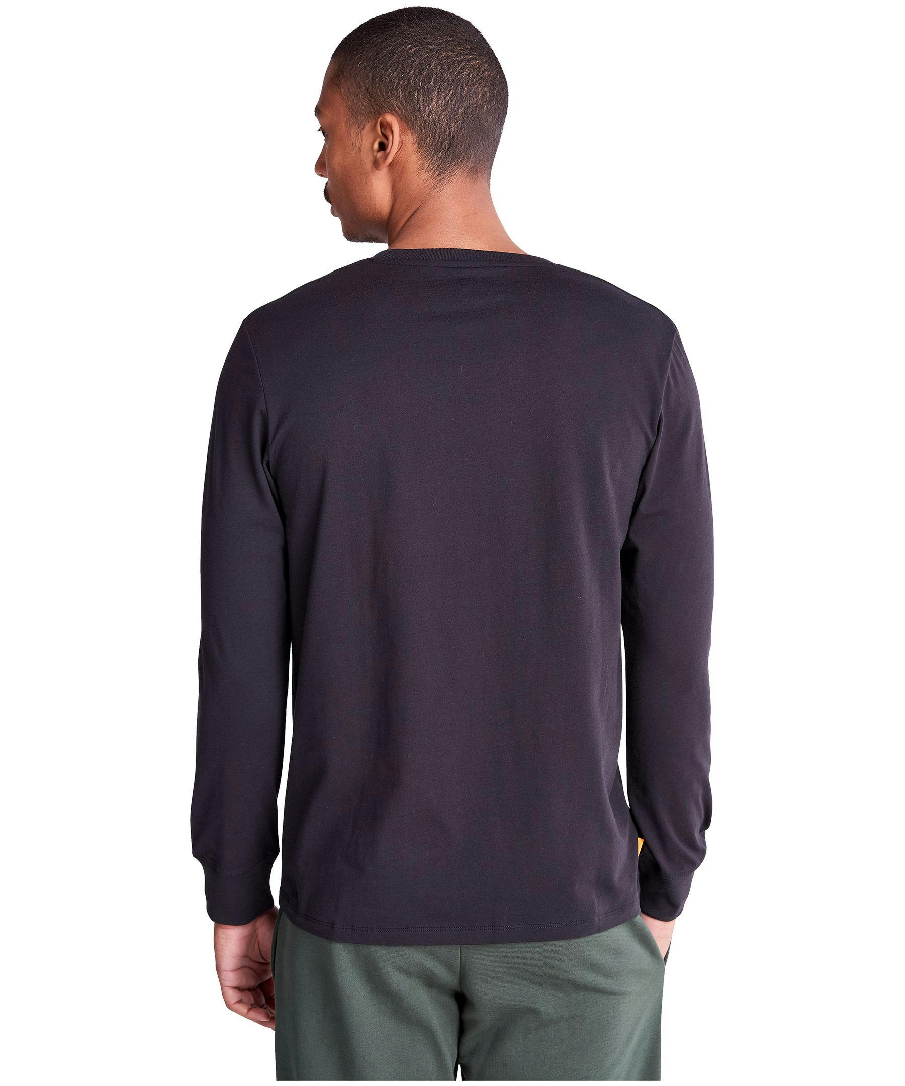 Timberland Men's Long Sleeve Front Graphic T Shirt