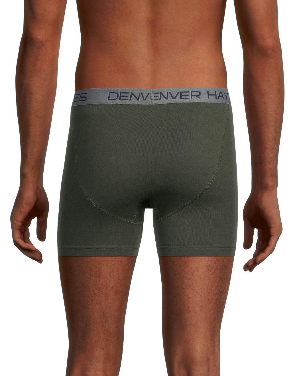 Denver Hayes Men's 3 Pack Solid Boxer Briefs