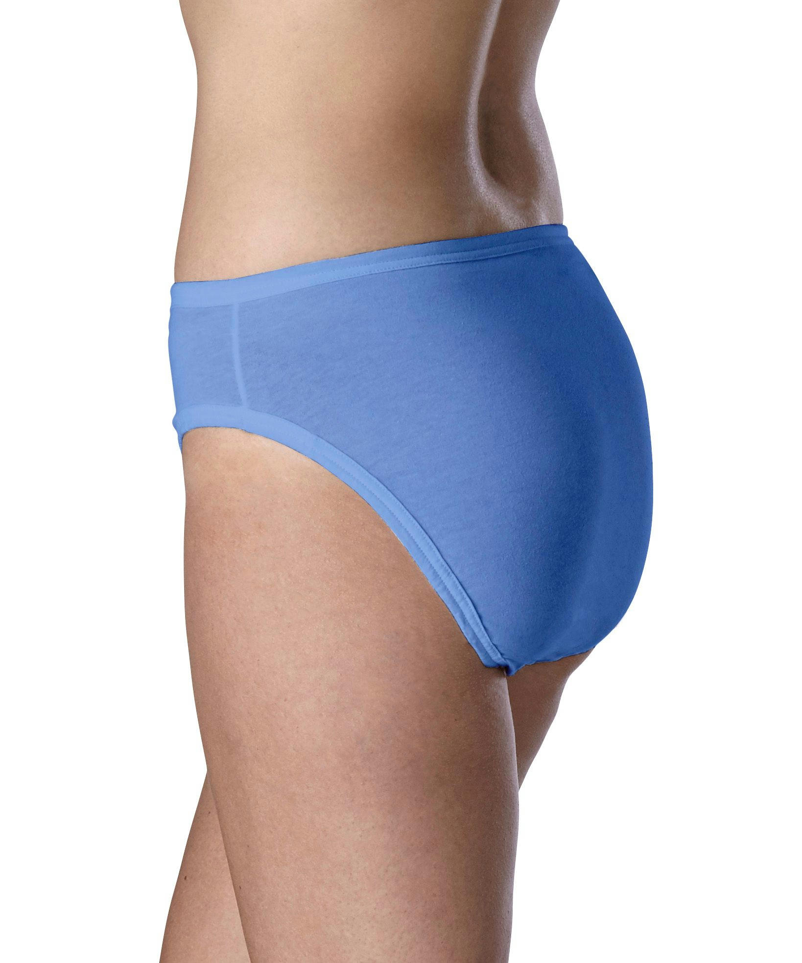 Jockey Women's 3 Pack Classic Fit Basic French Cut Briefs Underwear - Extended Size