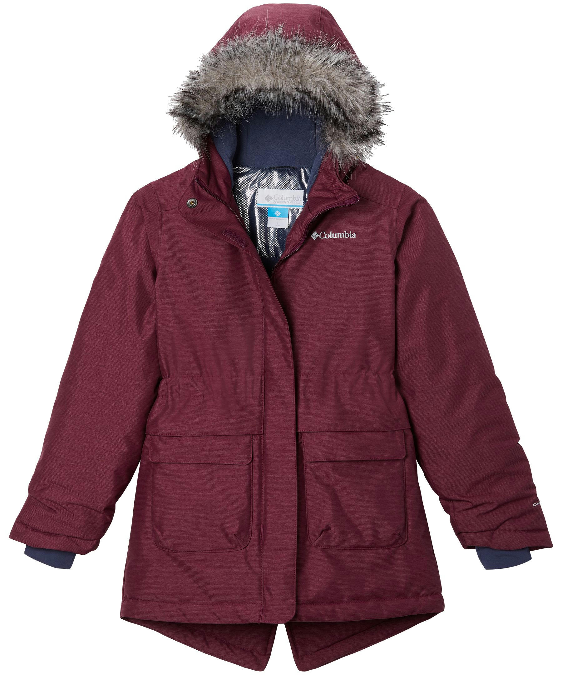 Columbia Girls' Nordic Strider Winter Jacket/Parka, Kids', Insulated, Waterproof, Hooded