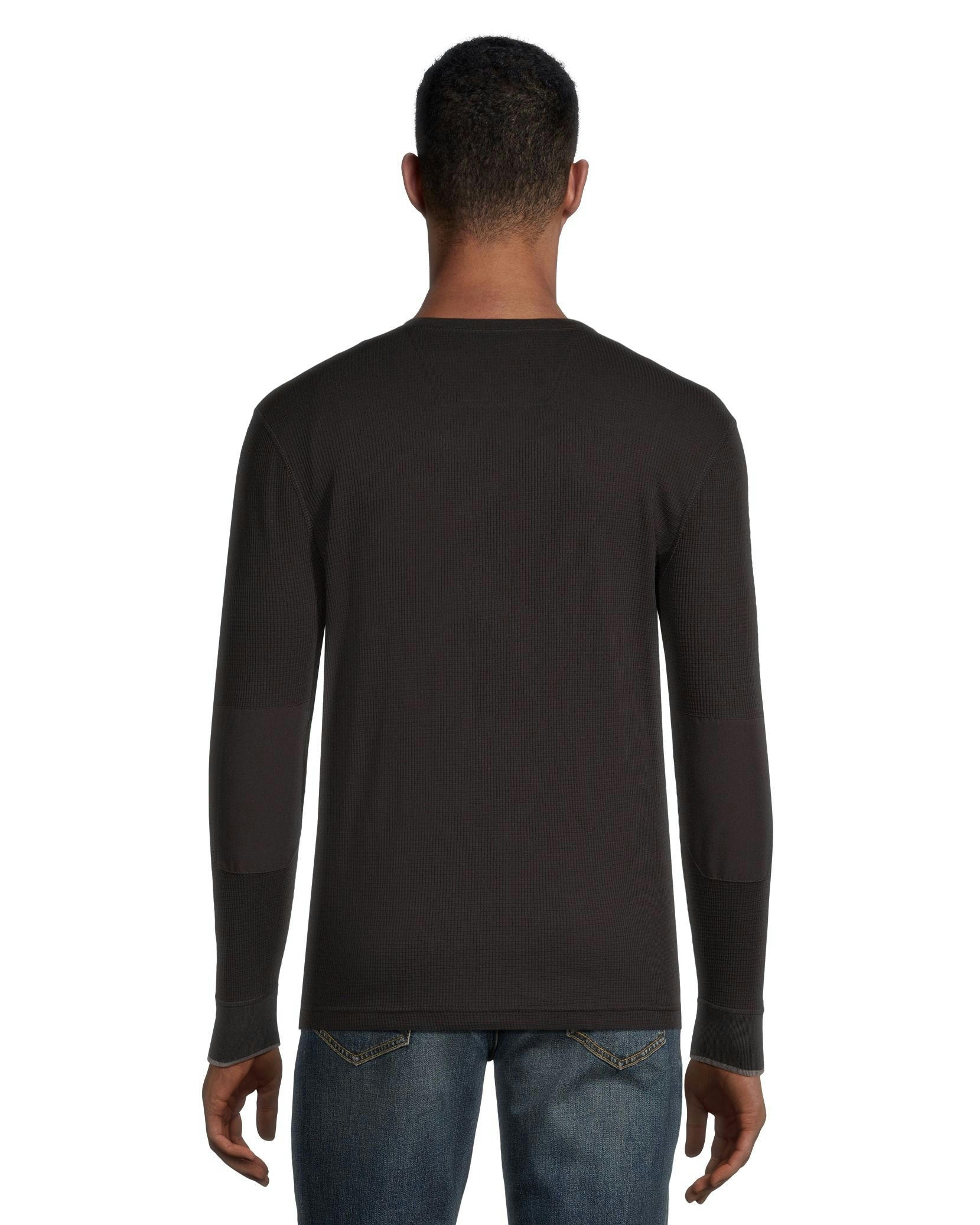 Helly Hansen Men's Long Sleeve Waffle Knit Henley Shirt