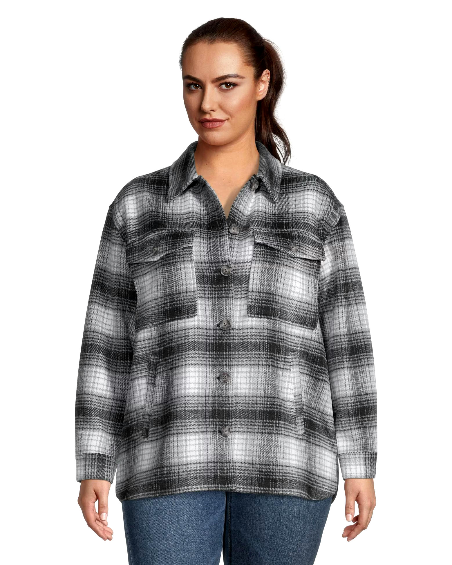 Denver Hayes Women's Button Down Shacket