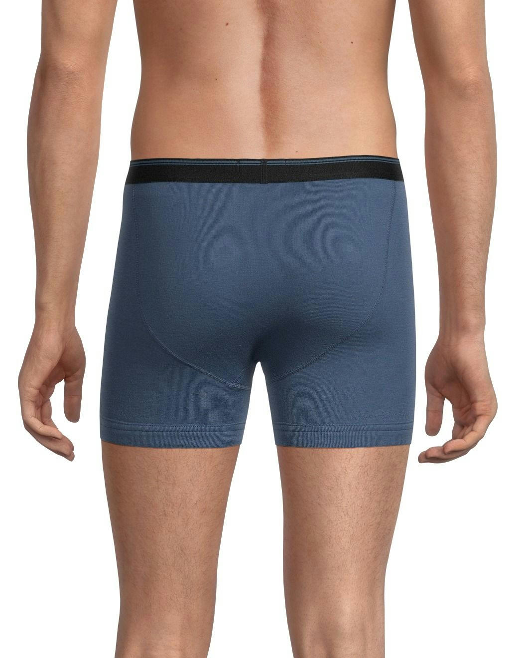 Denver Hayes Men's 3 Pack Solid Boxer Briefs